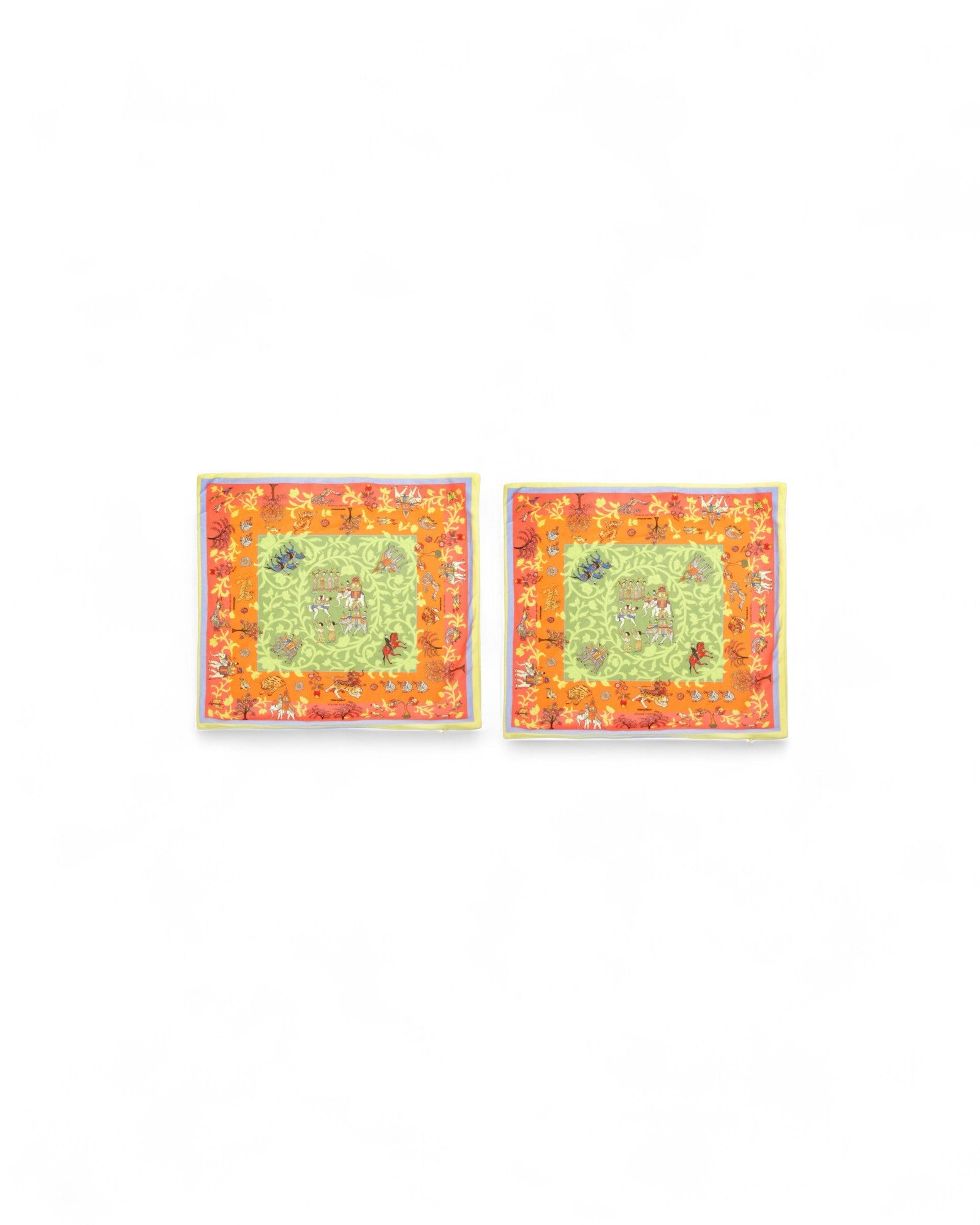 Silk Pillowcases – Thai Fairy Tales Print (Set of 2)