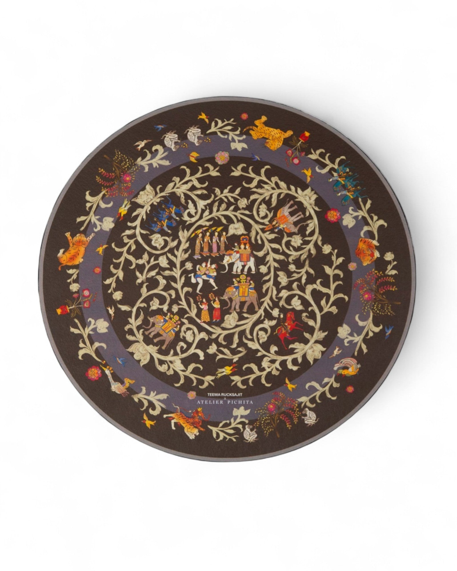 Thai Fairy Tale Place Mat - Circular Set of 4