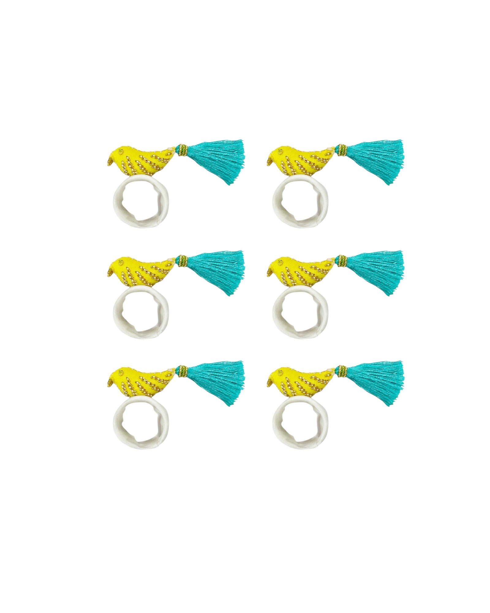 Bird Napking Ring - Set of 6
