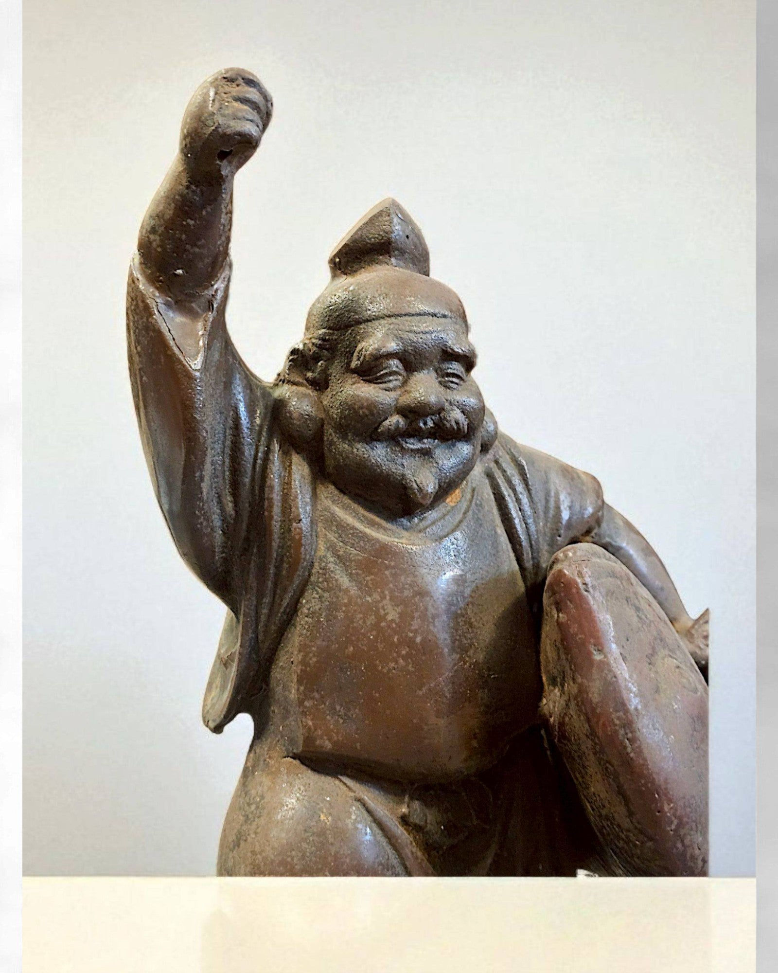 Bronze Ebisu Diety with Sea Bream