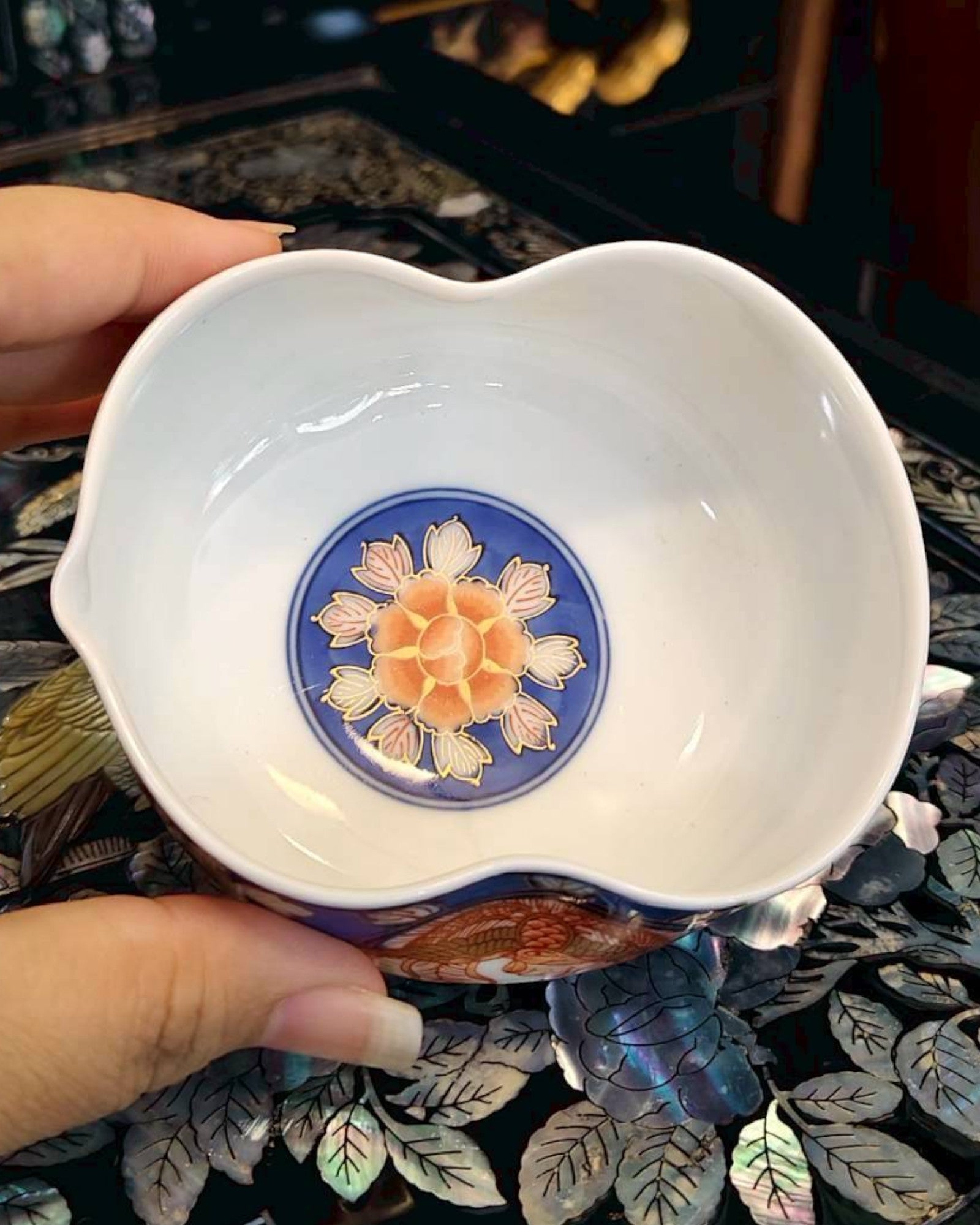 Antique Japanese Imari Tea Set