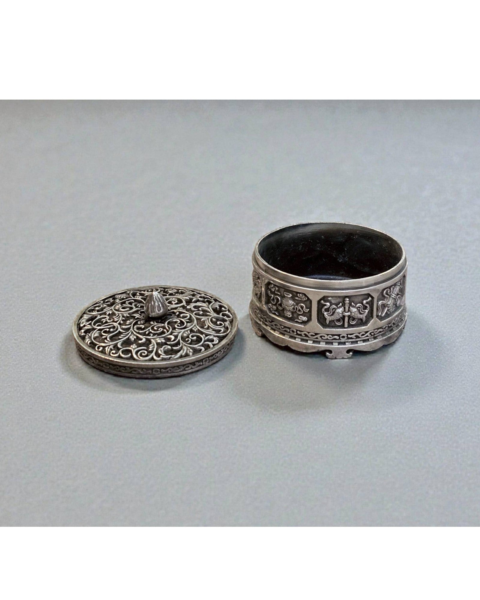 Eight Auspicious Symbols Incense Burner