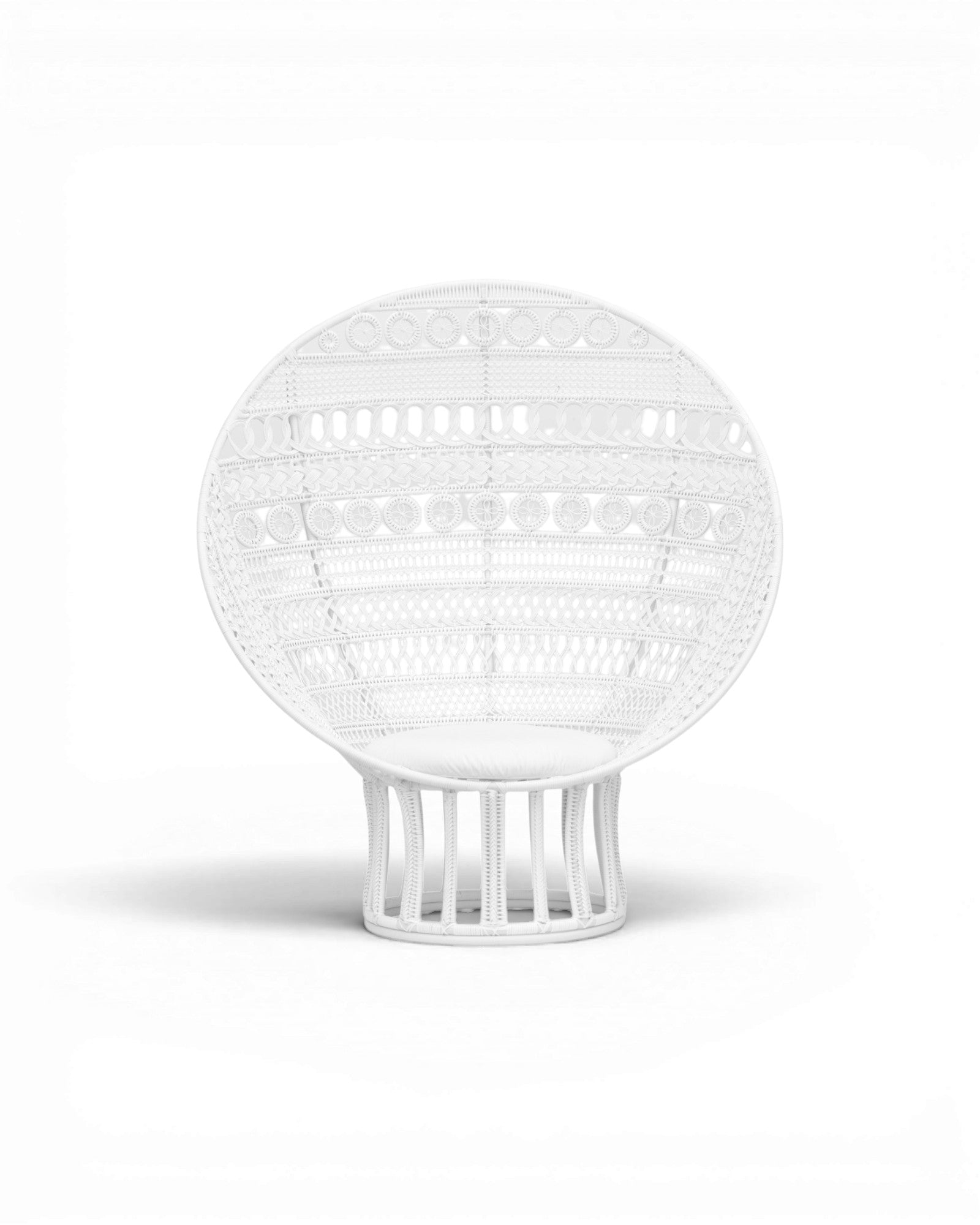 Lunar Chair White PE ( Outdoor ) - Surround Living - 2