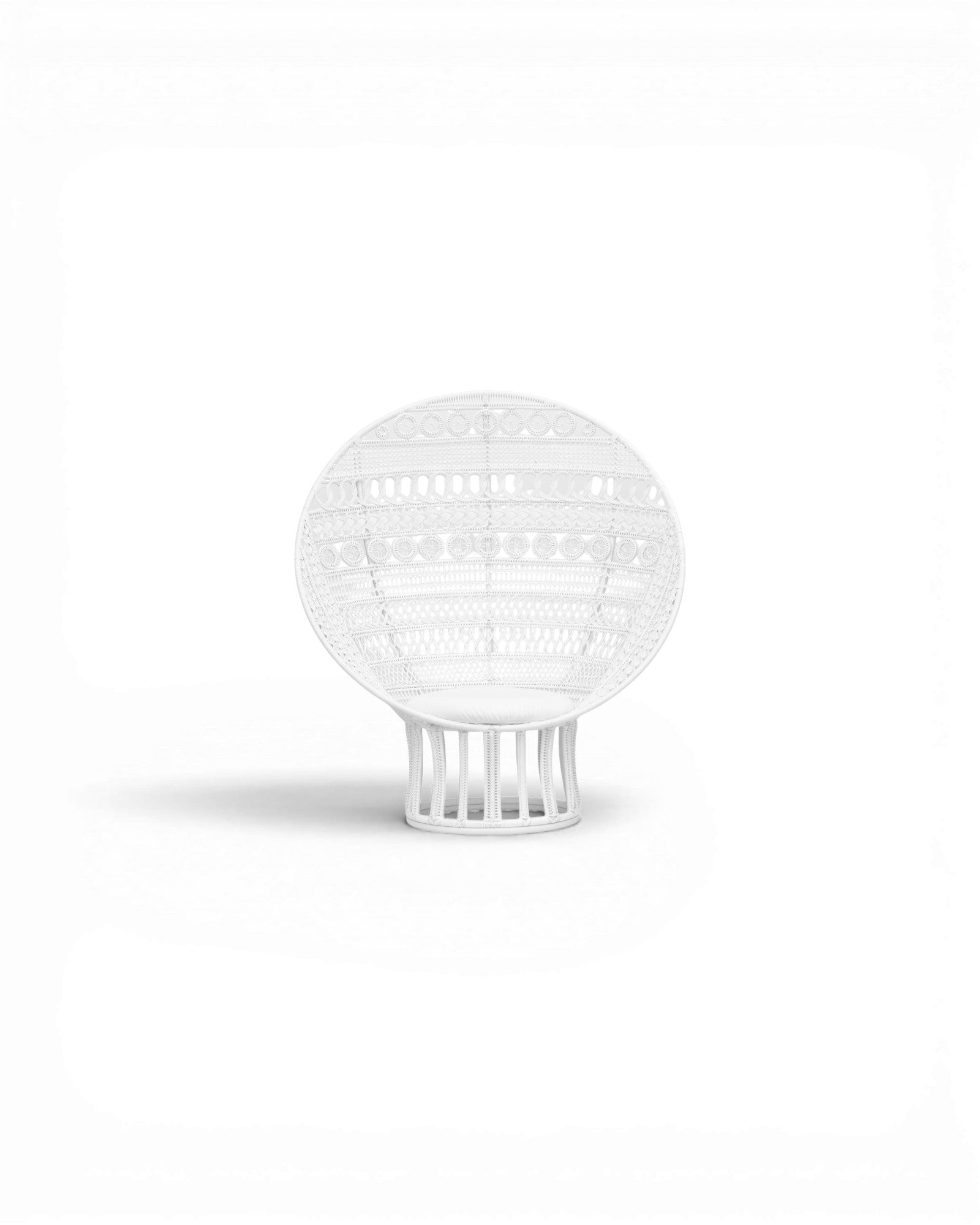 Lunar Chair White PE ( Outdoor ) - Surround Living - 1