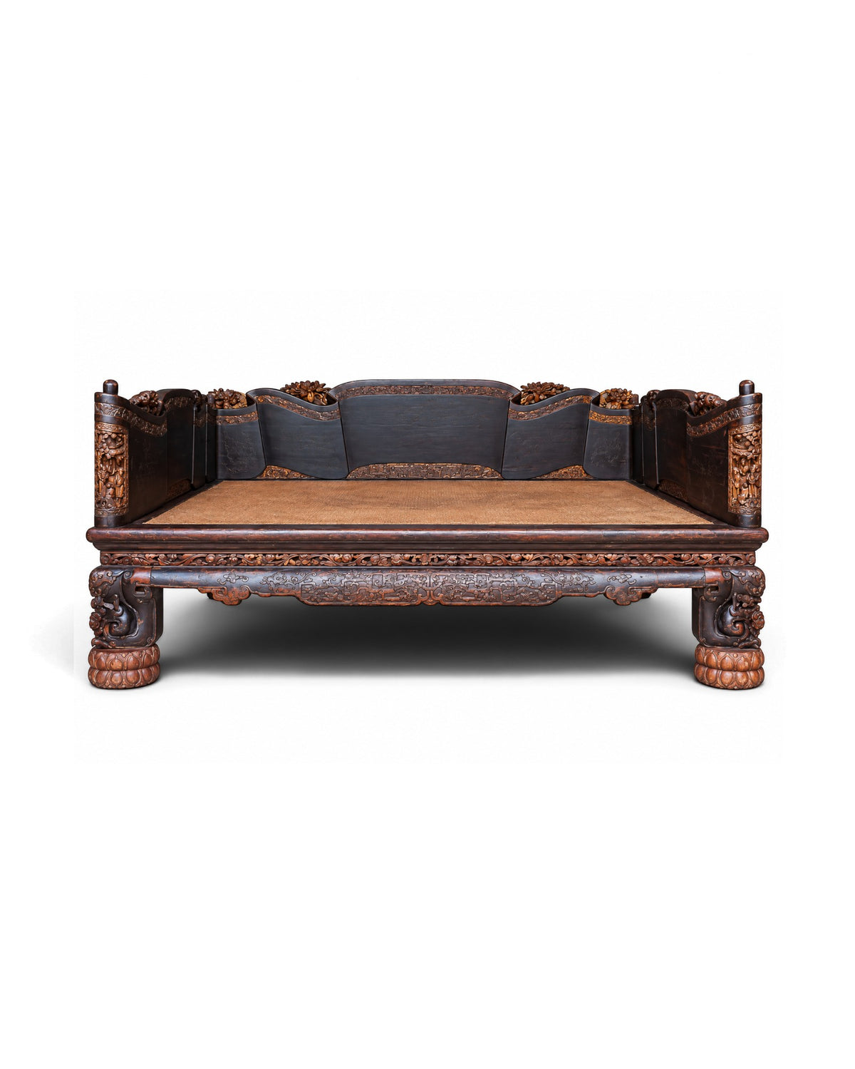 Chinese Late Qing Dynasty Daybed