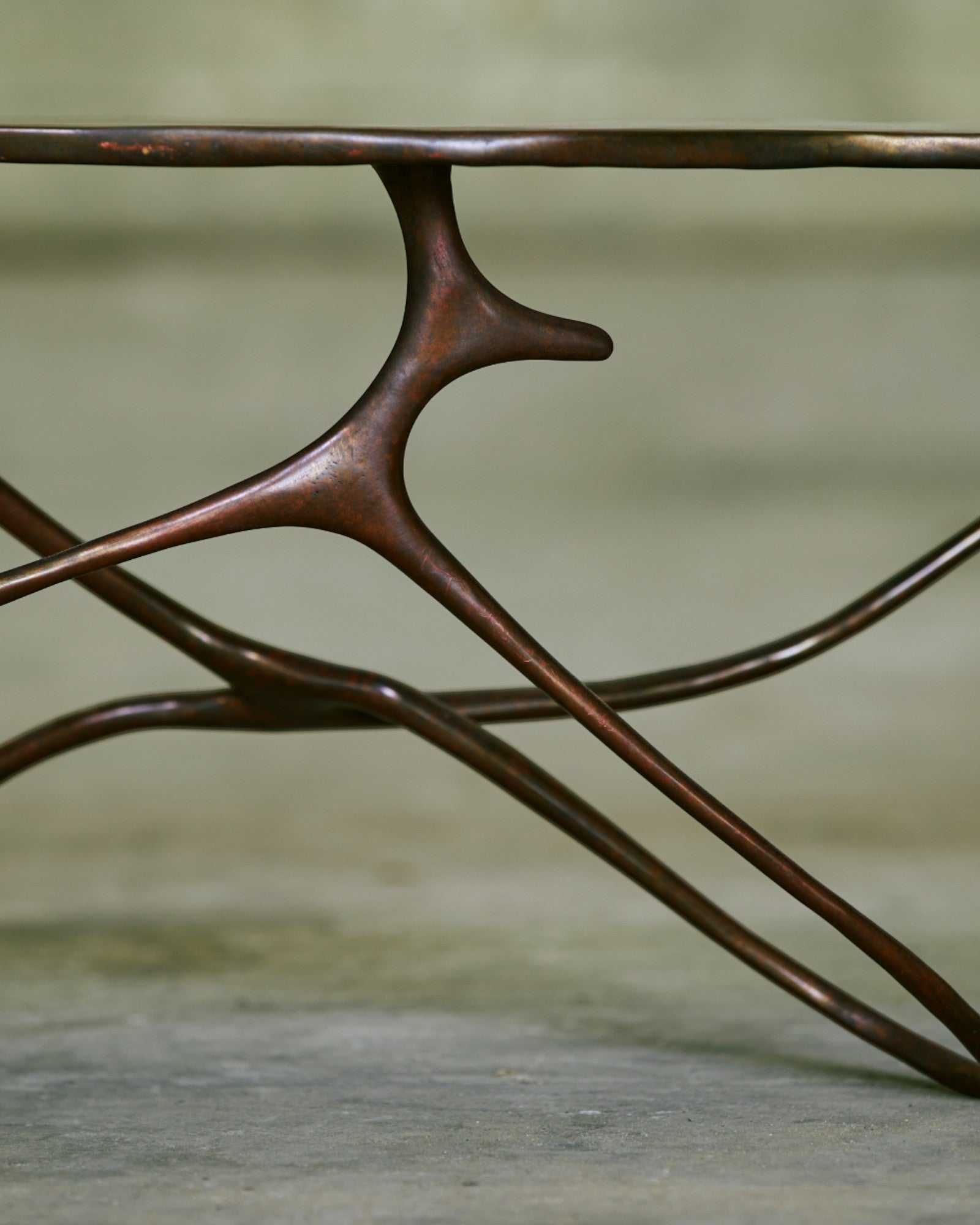 Limited ED. Ink Bench Brass - Special Collection Surround Living