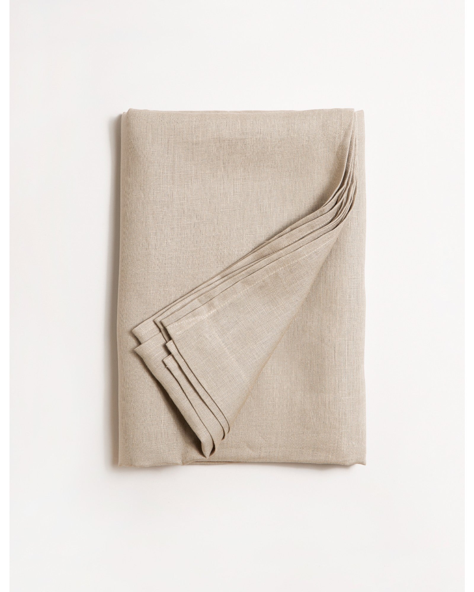 Stone, Classic Linen Tablecloth