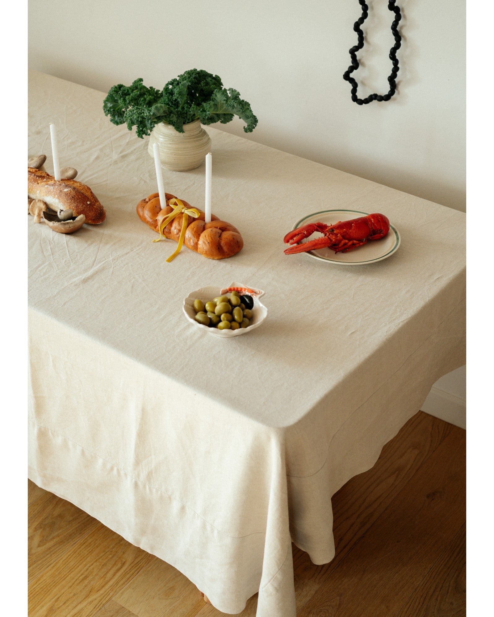 Extra Large Linen Tablecloth