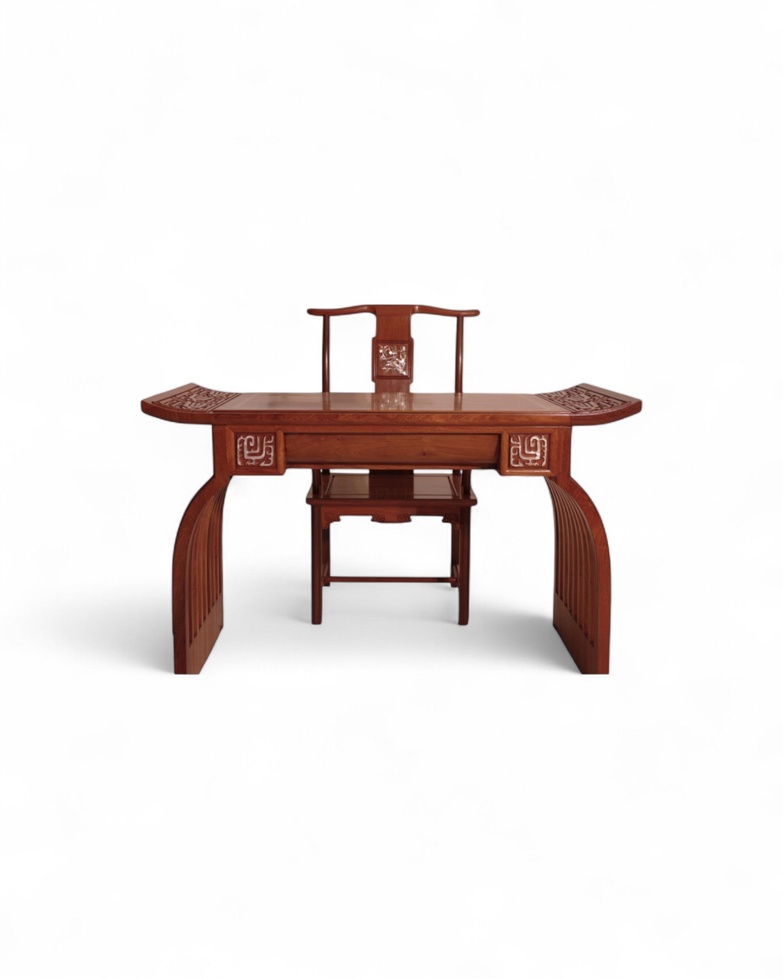 Chinese Ming Working Table with Pearl Inlay - Reproduction - Surround Living - 3