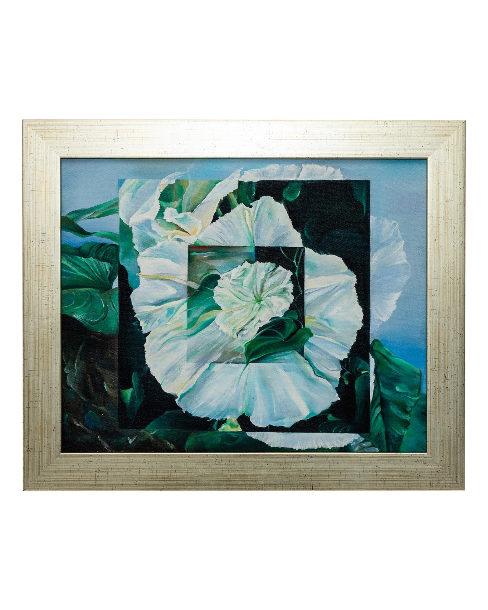 Moonflowers - [Framed]