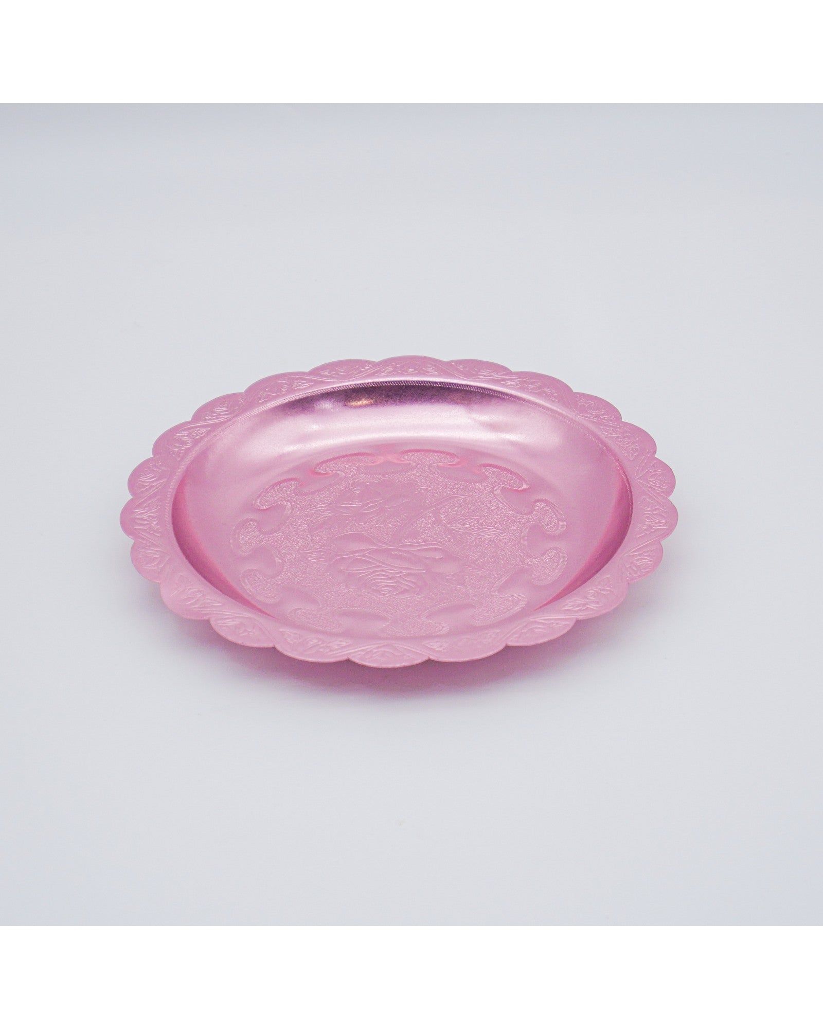 Colourful Embossed Thai - Patterned Rose Tray Collection 17 cm - Set of 9 - Surround Living - 8