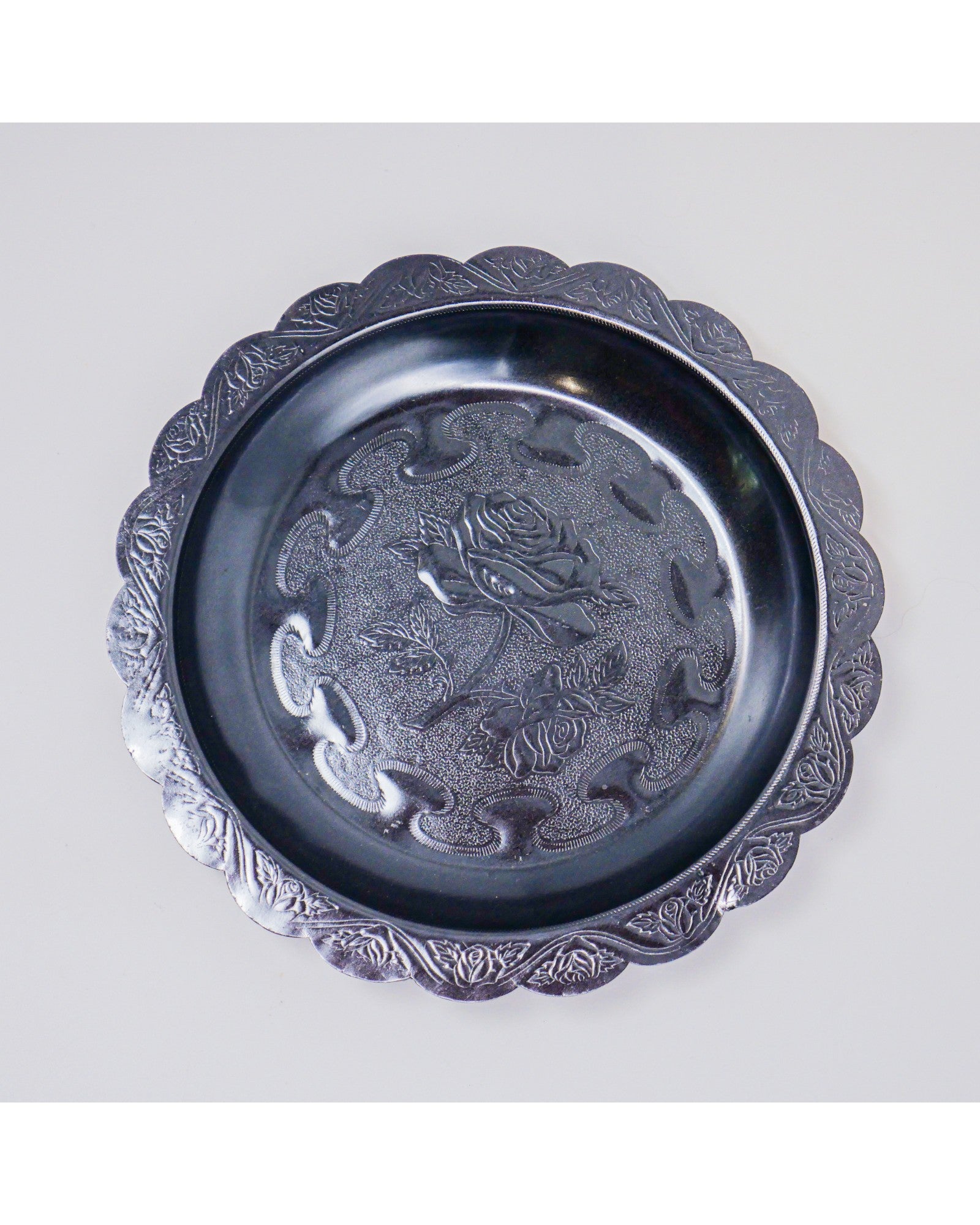 Colourful Embossed Thai - Patterned Rose Tray Collection 17 cm - Set of 9 - Surround Living - 12