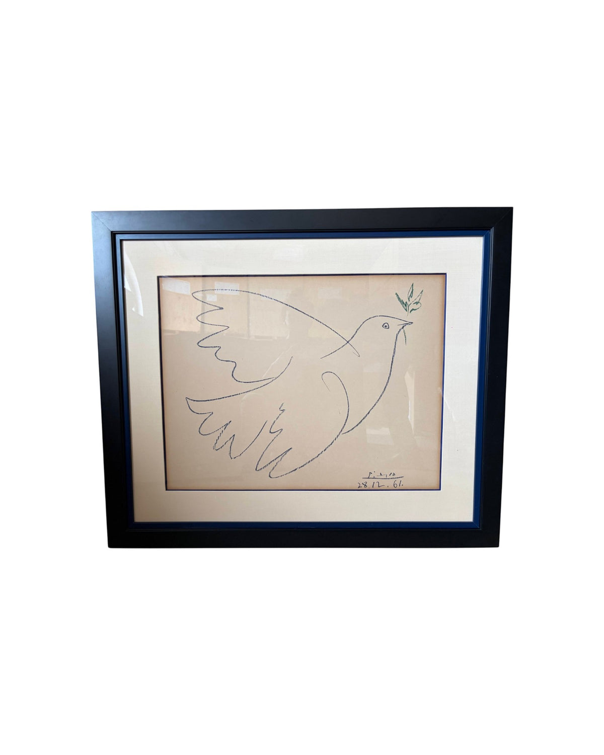 La Colombe Bleu, 1961 by Pablo Picasso [48 x 77cm] - Surround Living - 1