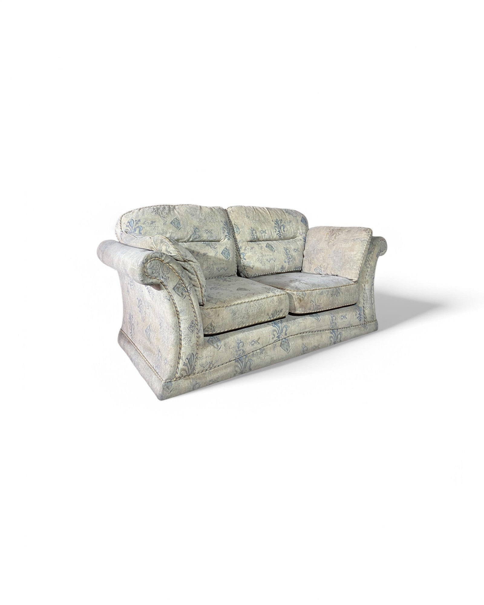 Elegant Vintage Pattern Two-Seater Carpet Love Seat