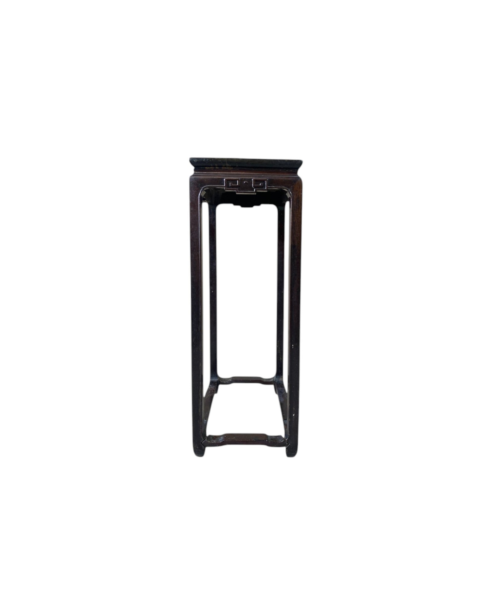 Chinese Hardwood Pedestal Stand