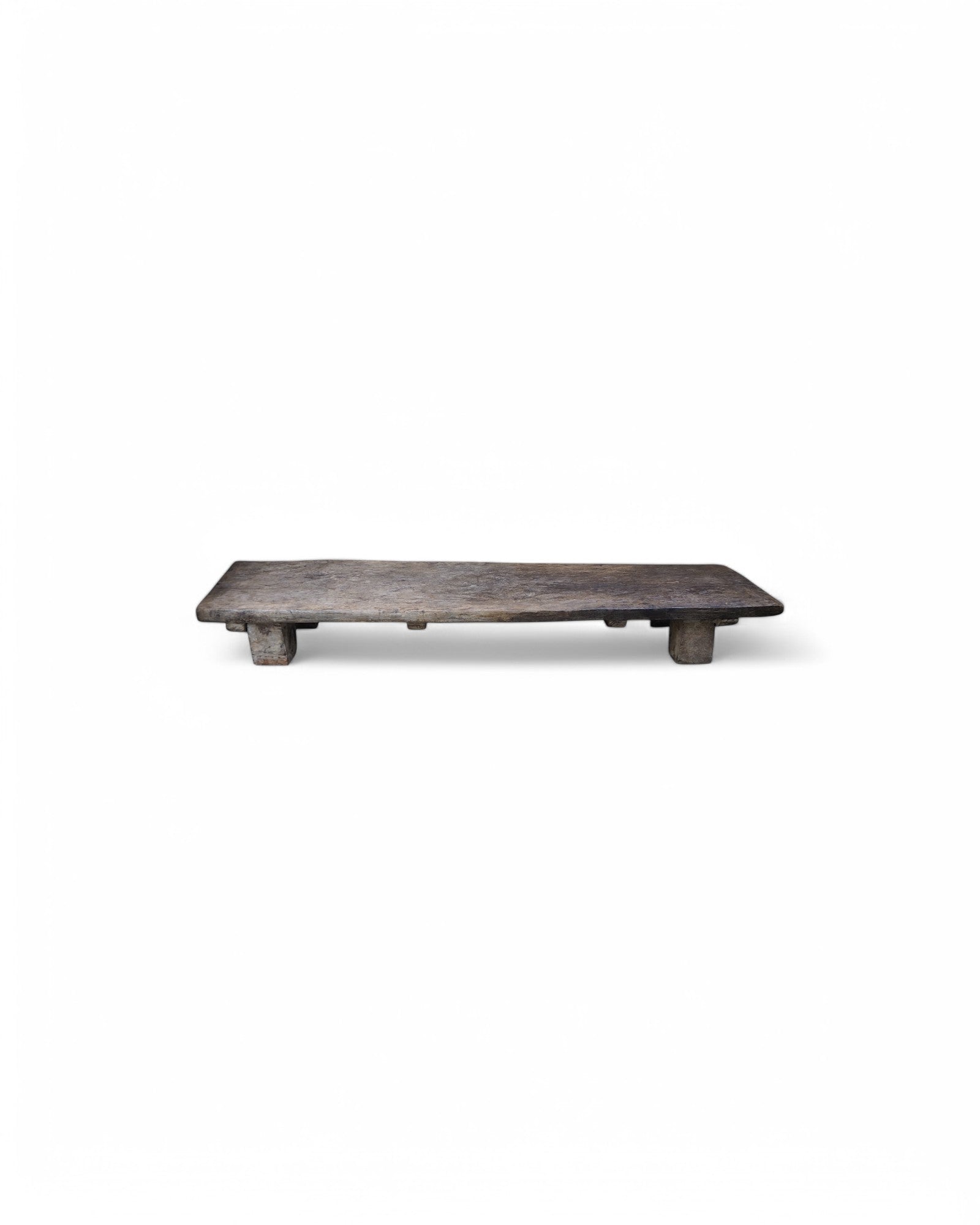 Naga Carved Wooden Low Bed 1920s