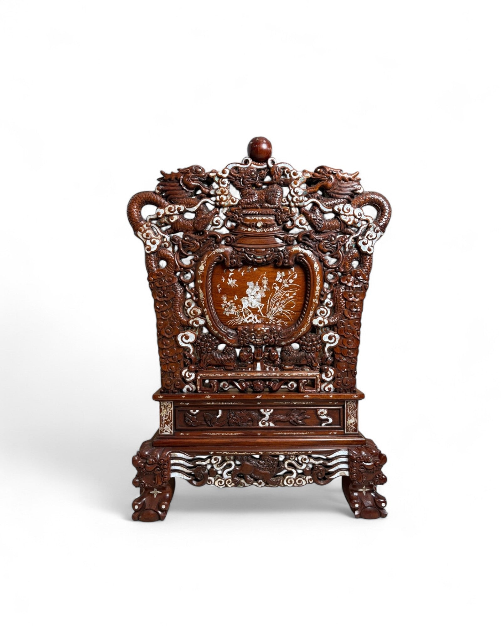 Traditional Chinese Grand Ming Armchair - Reproduction