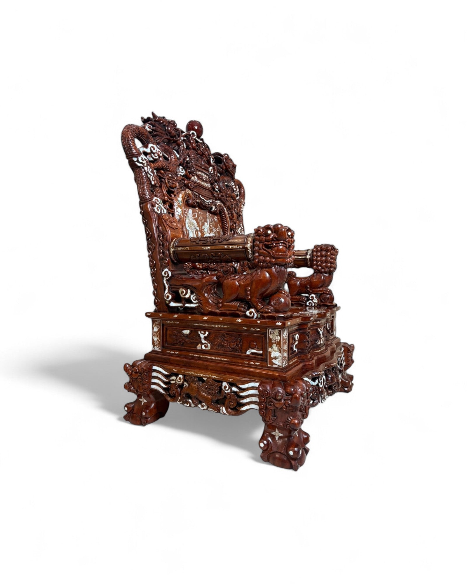 Traditional Chinese Grand Ming Armchair - Reproduction