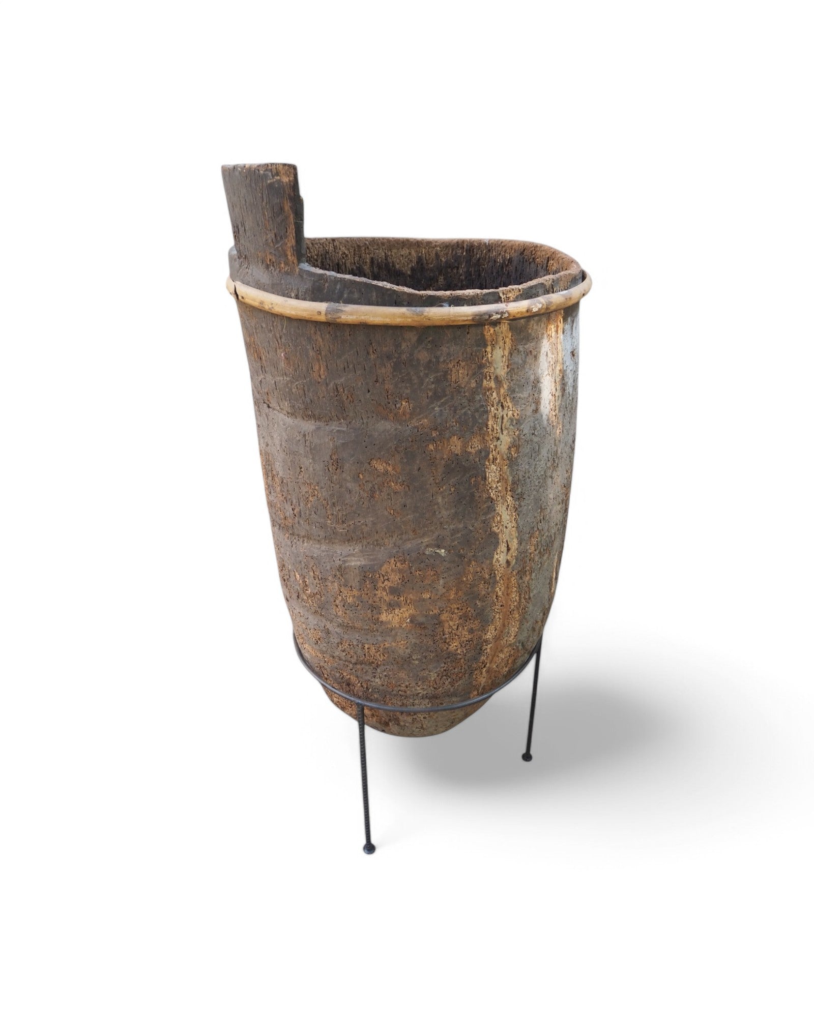 1940s Jodhpuri M Wooden Beer Drum