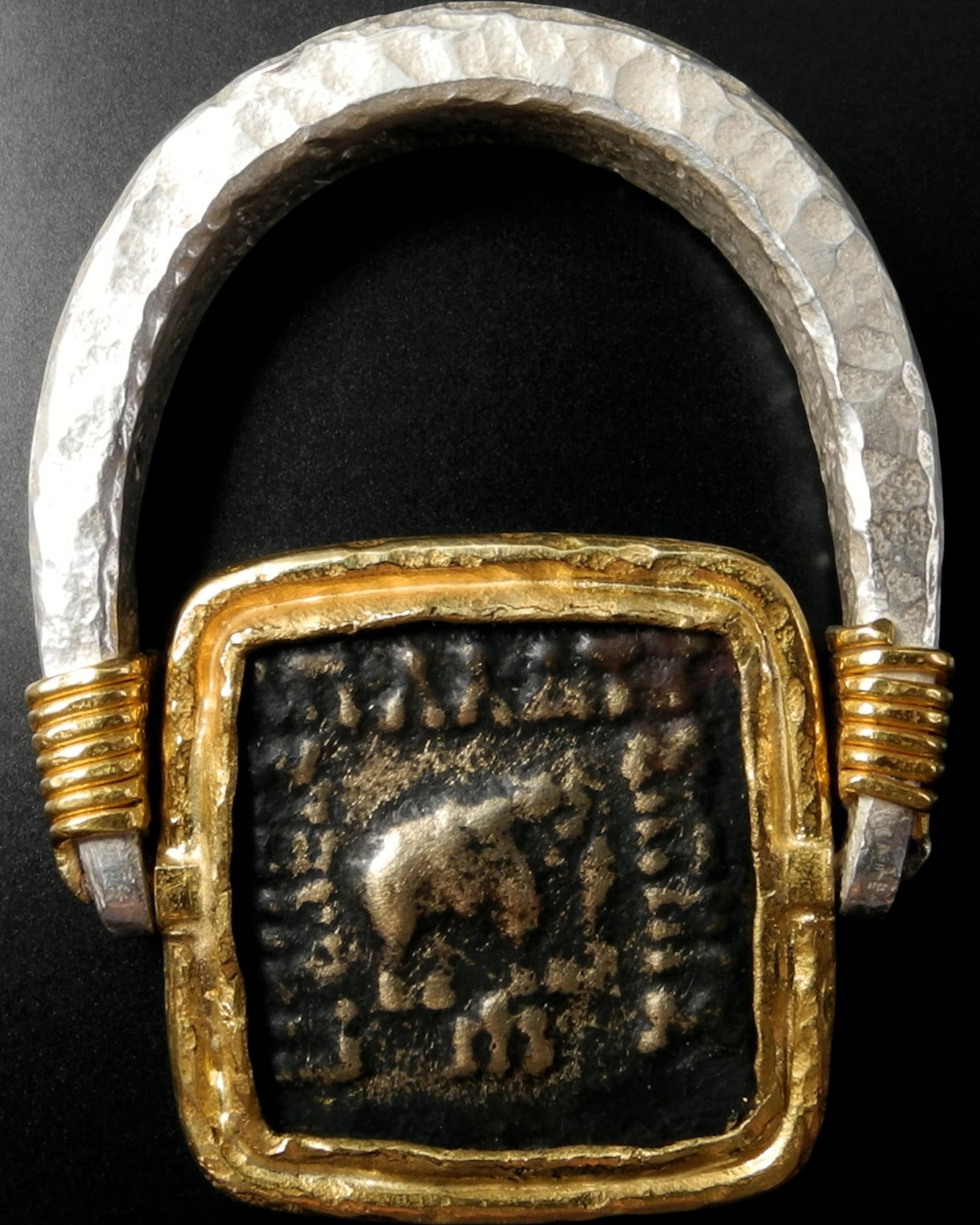 Ancient Indo-Greek Drachm Ring (EU 20, US 9)