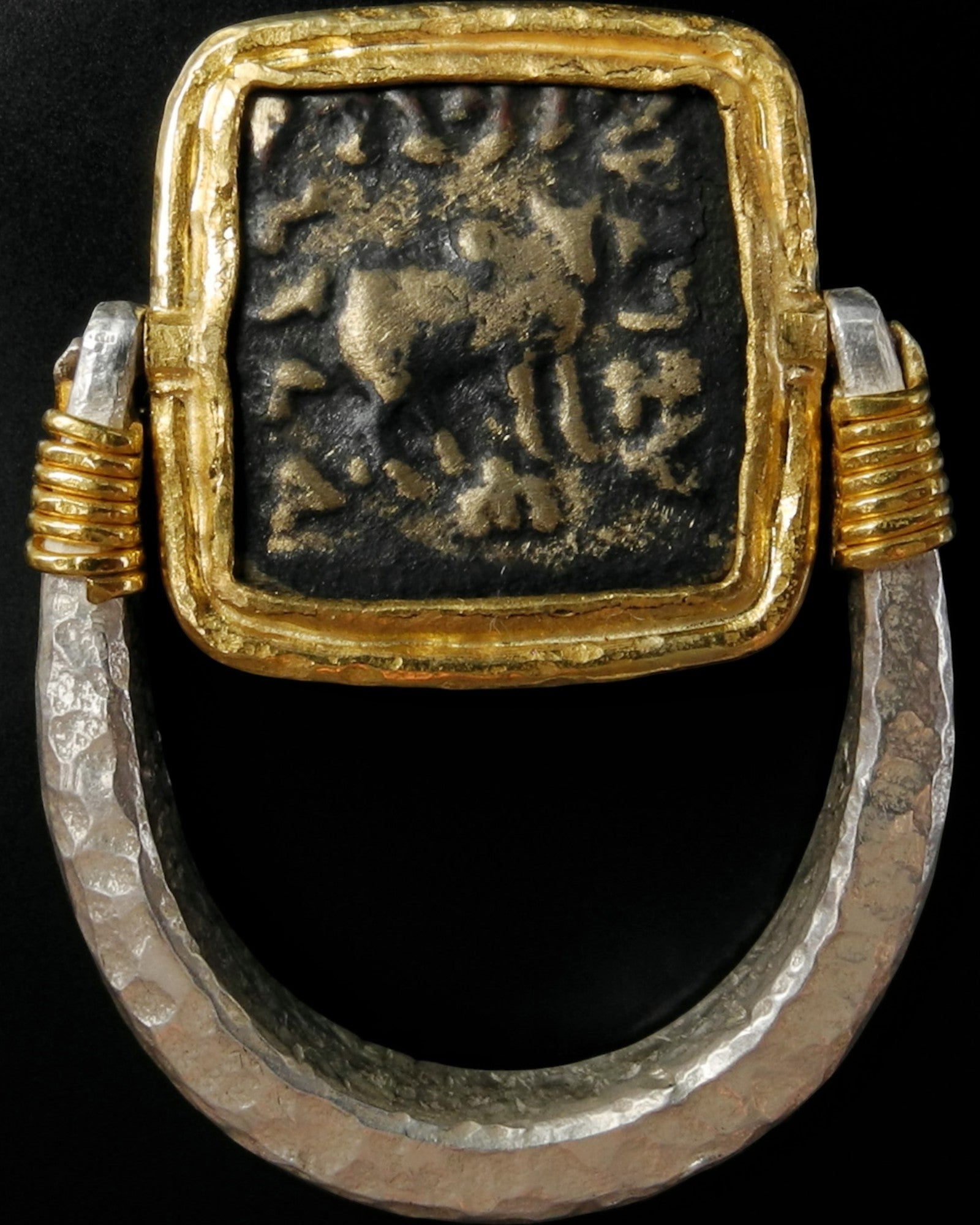 Ancient Indo-Greek Drachm Ring (EU 20, US 9)