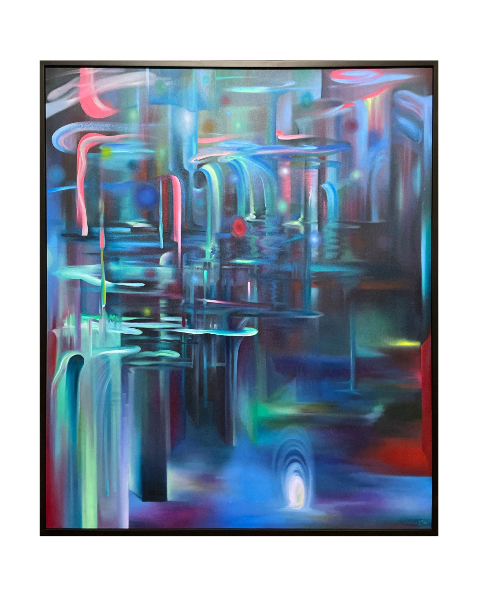 Towering Colours - [Framed]