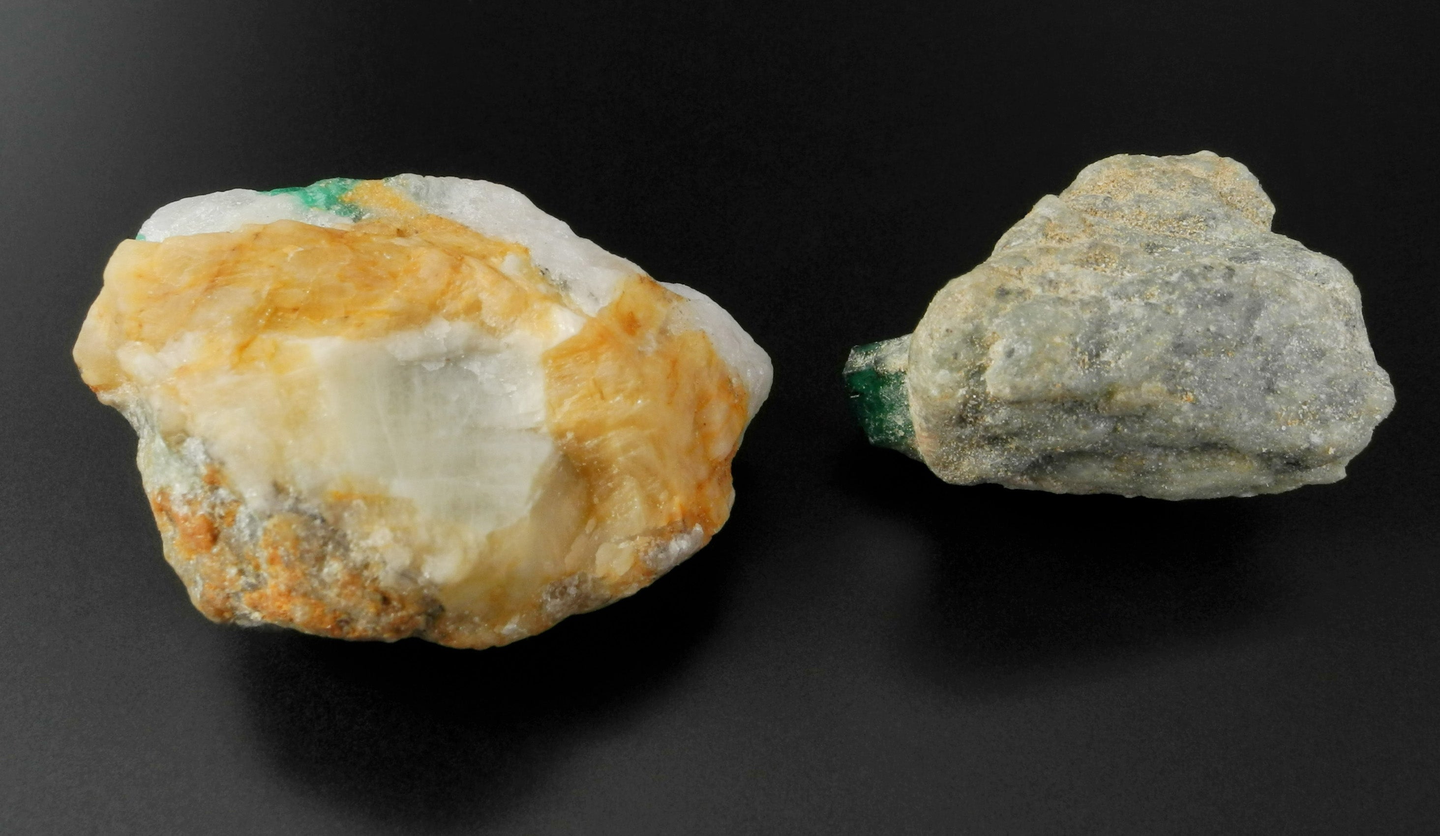 Pair of Emerald Crystal Specimens - 2