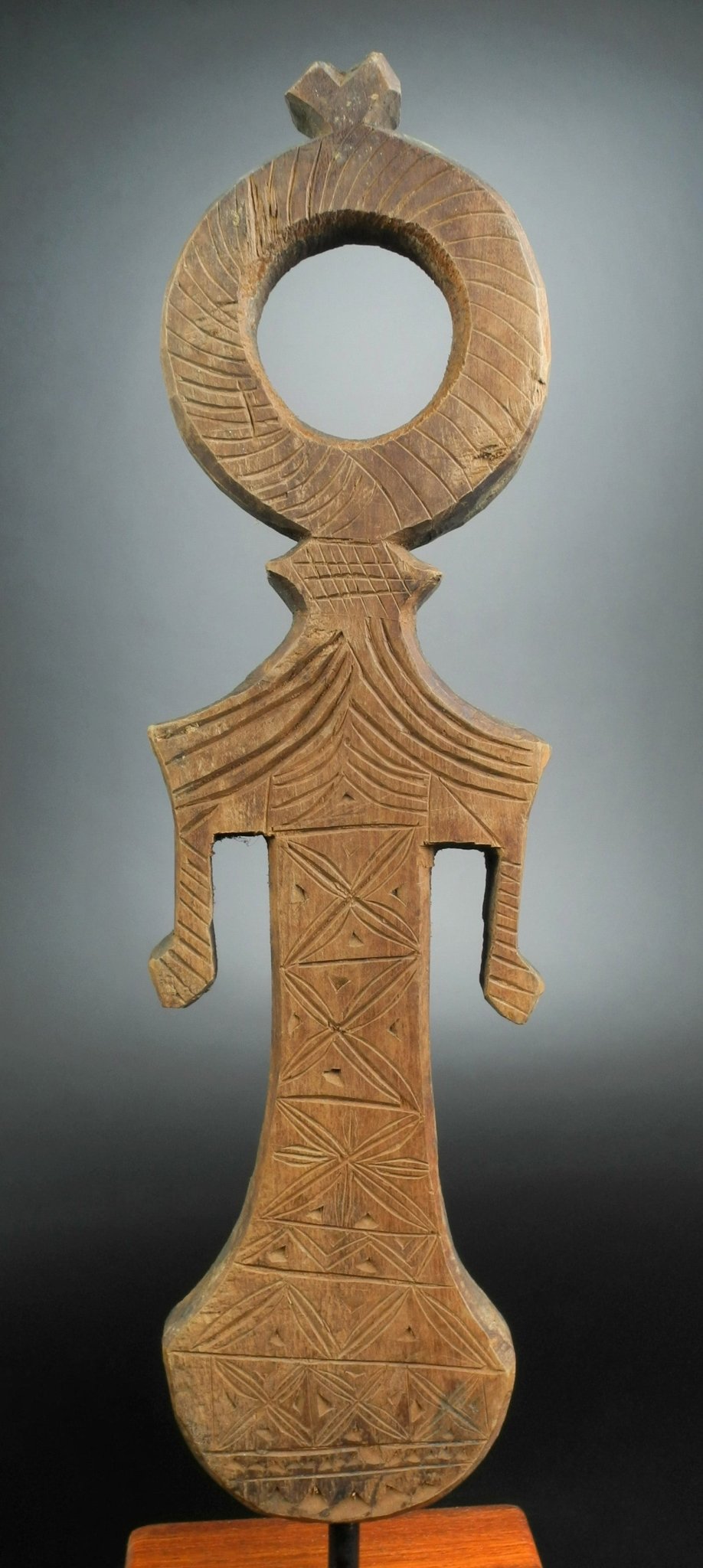Human - Shaped Wooden Churn Handle (Swat Valley) - Surround Living - 5
