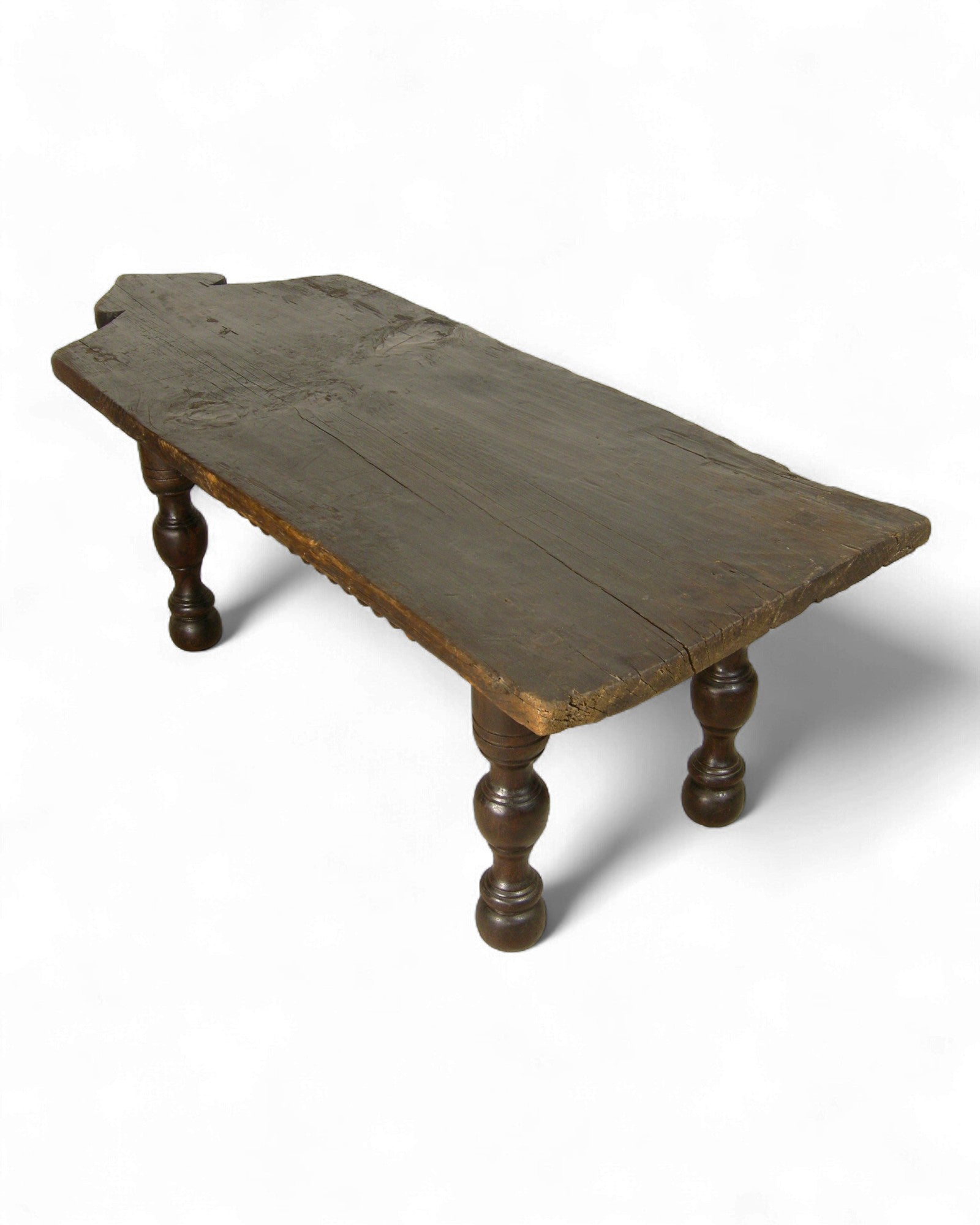 Swat Valley Single - Slab Cedar Prayer Board Table - Surround Living - 1