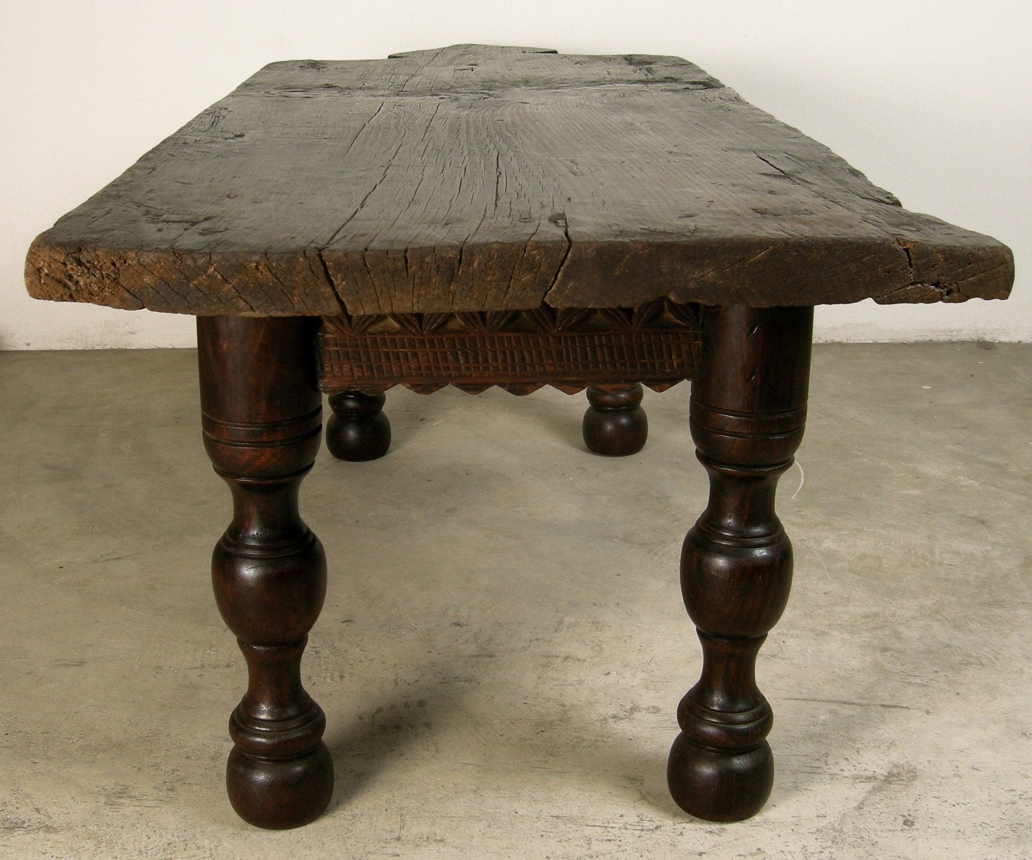 Swat Valley Single - Slab Cedar Prayer Board Table - Surround Living - 6