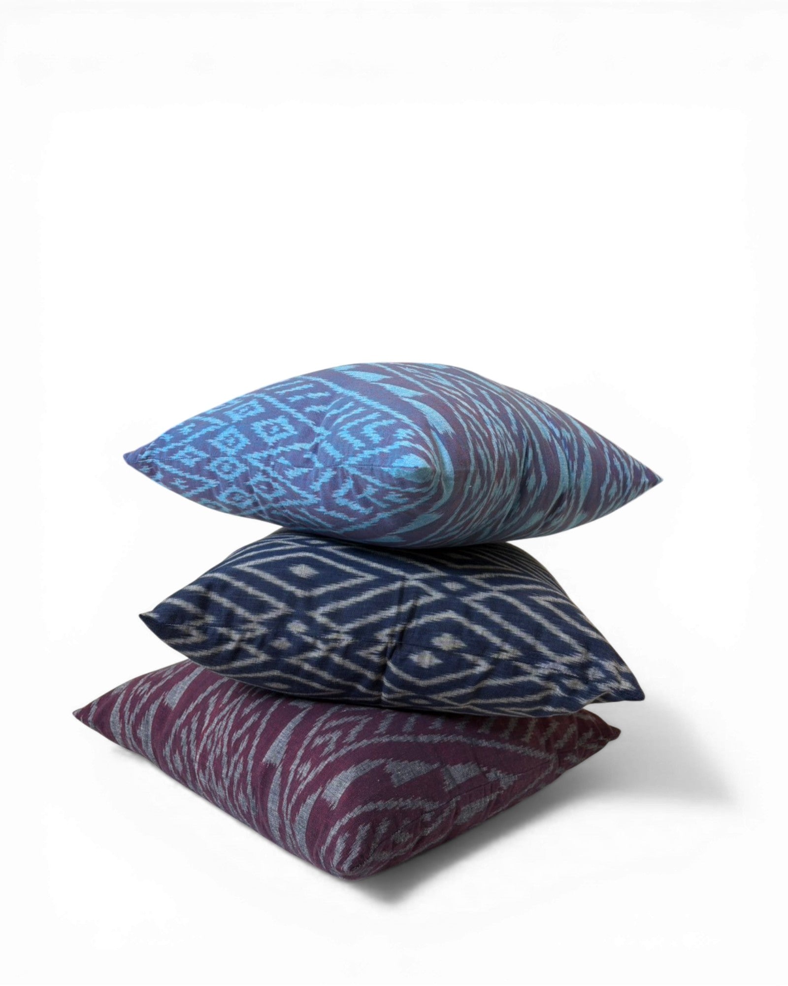 Ikat Cushion - Navy and Grey - Surround Living - 2