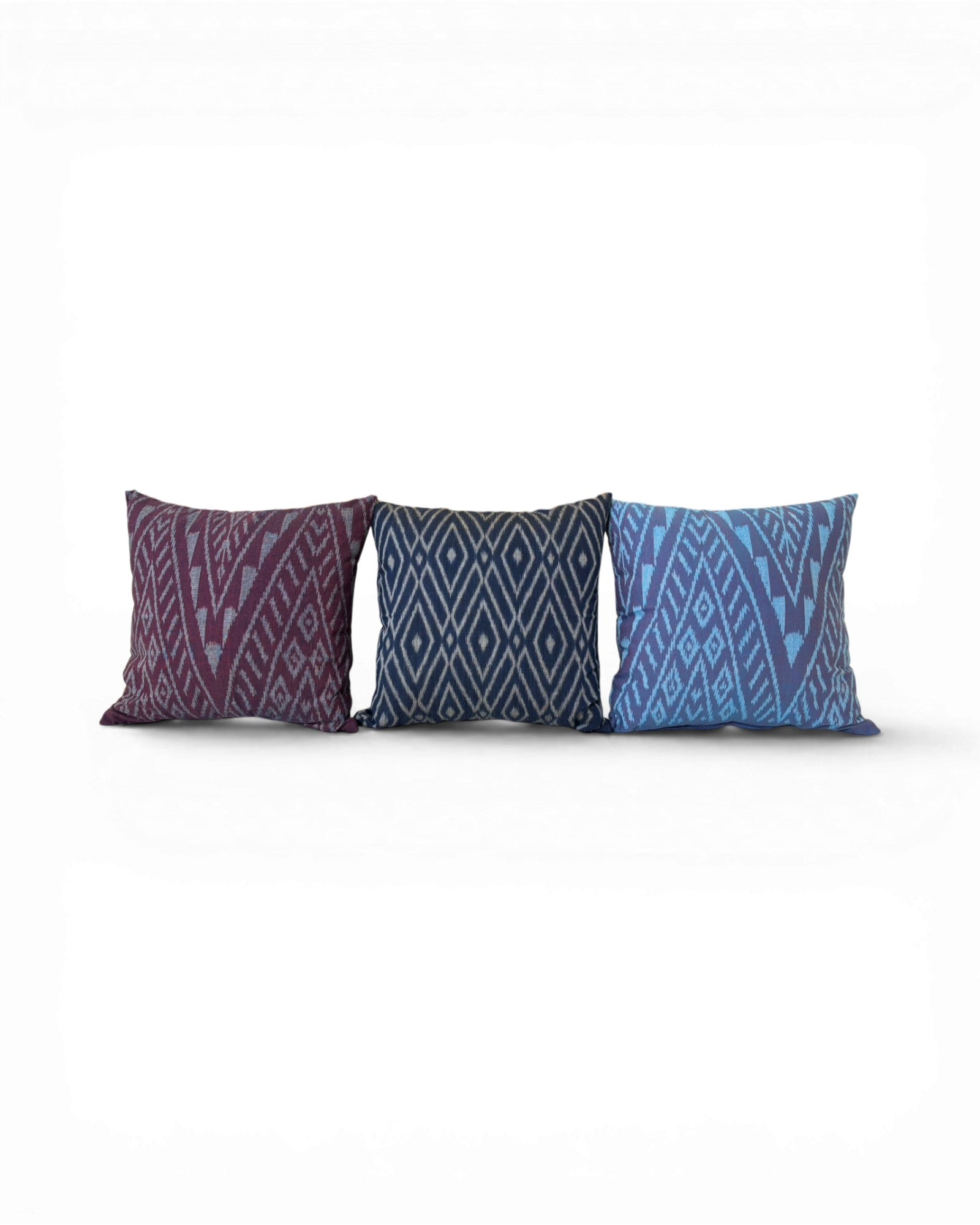 Ikat Cushion - Navy and Grey - Surround Living - 4