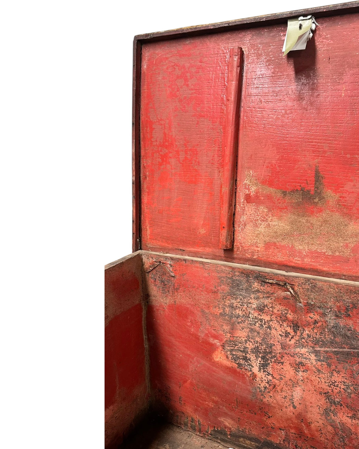 Gilt Lacquer Manuscript Chest (Sadaik) with Figural Scenes