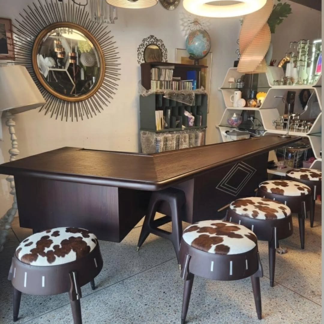 “Cantina” Vintage Bar Counter by Eugenio Escudero