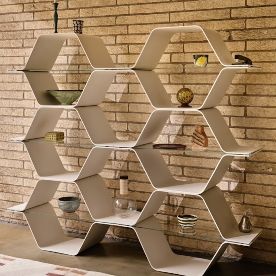 Honeycomb Modular Shelving by Bill Curry for Heller