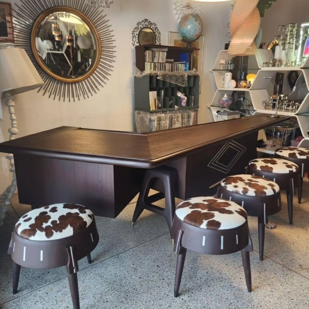 “Cantina” Vintage Bar Counter by Eugenio Escudero