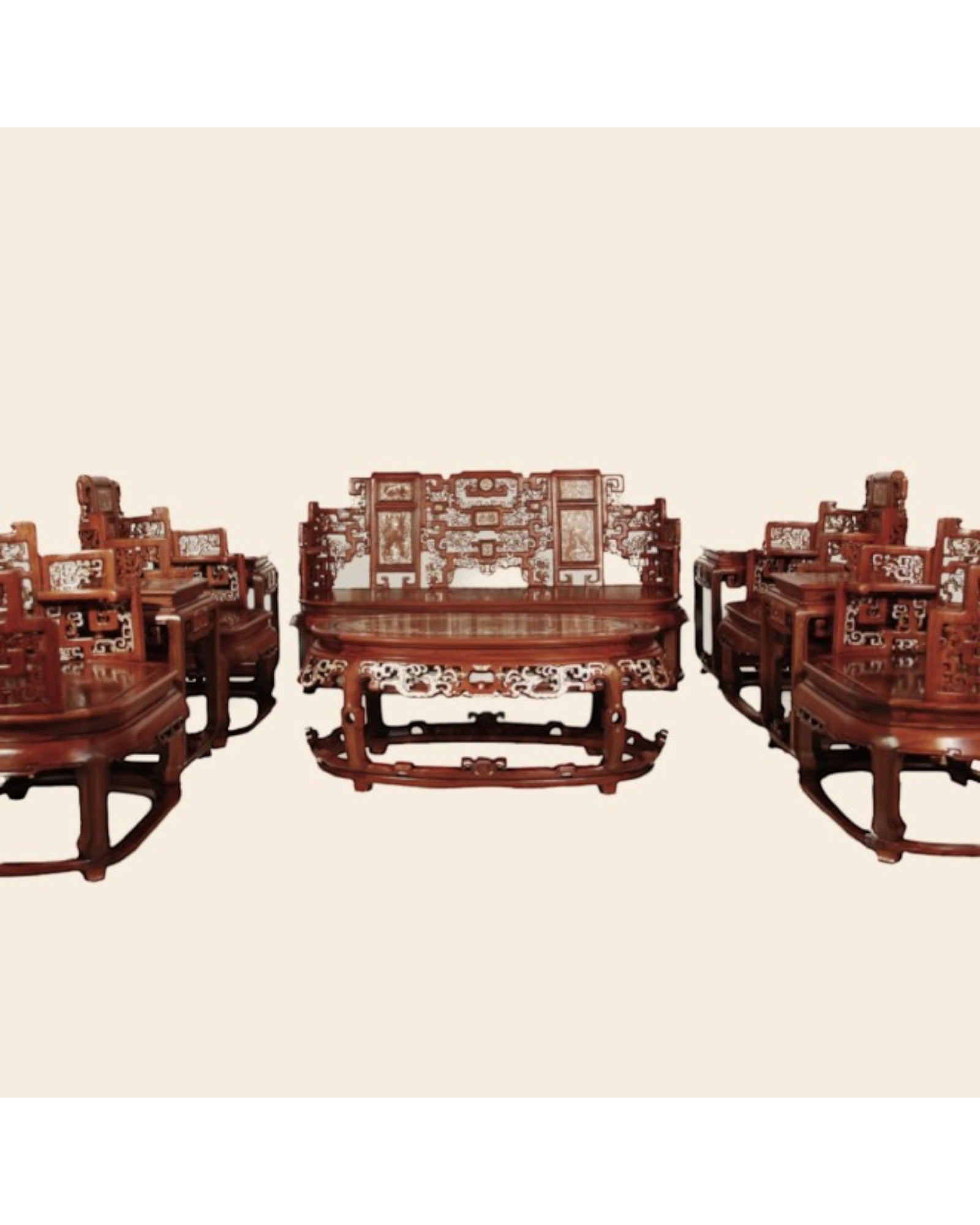 Grand Ming Living Room Set - Reproduction