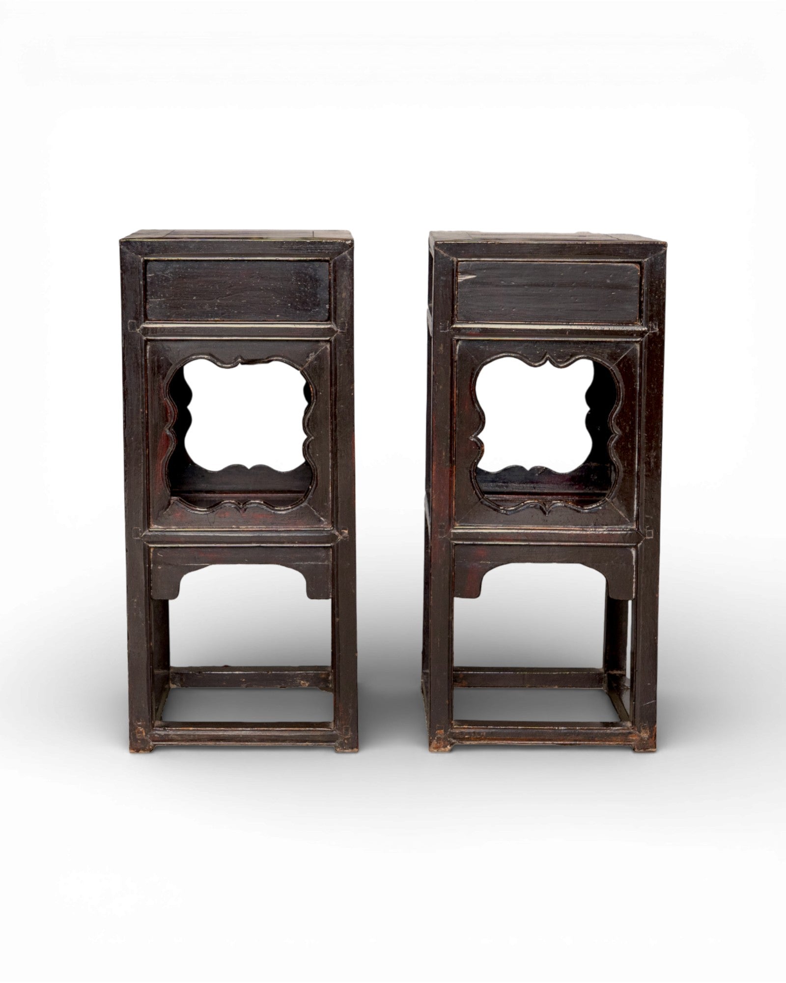 Mid - Qing Dynasty Night Stands - Set of 2 - Surround Living - 2