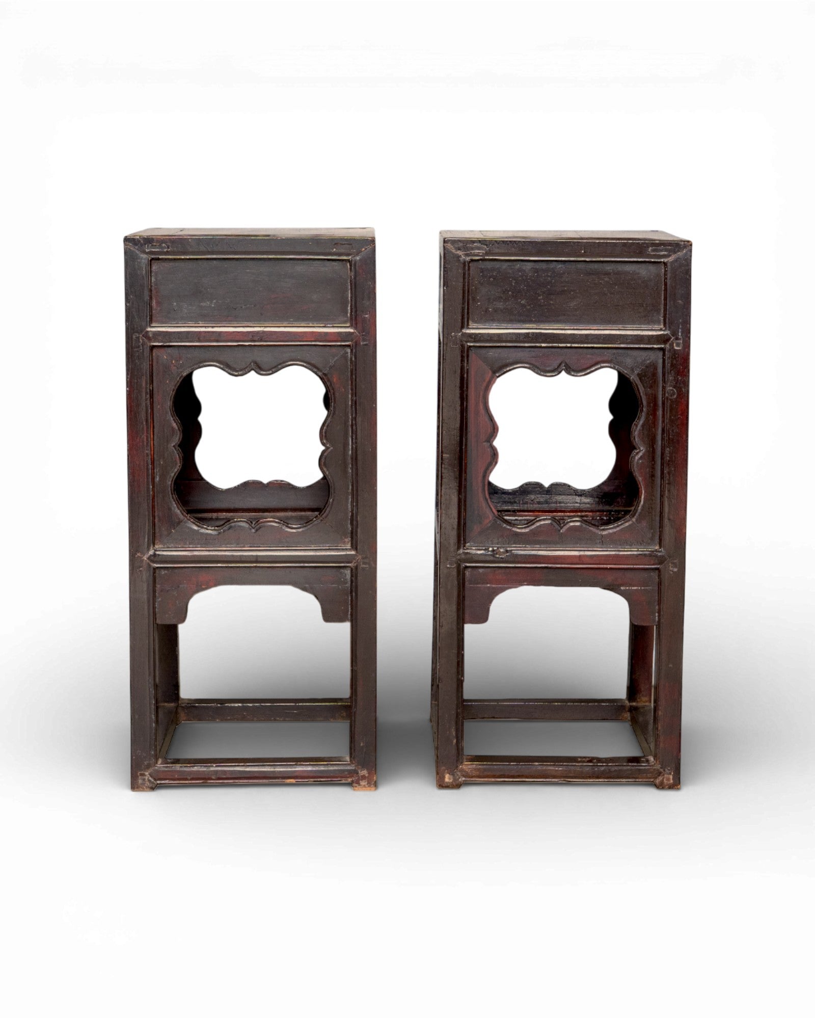 Mid - Qing Dynasty Night Stands - Set of 2 - Surround Living - 4