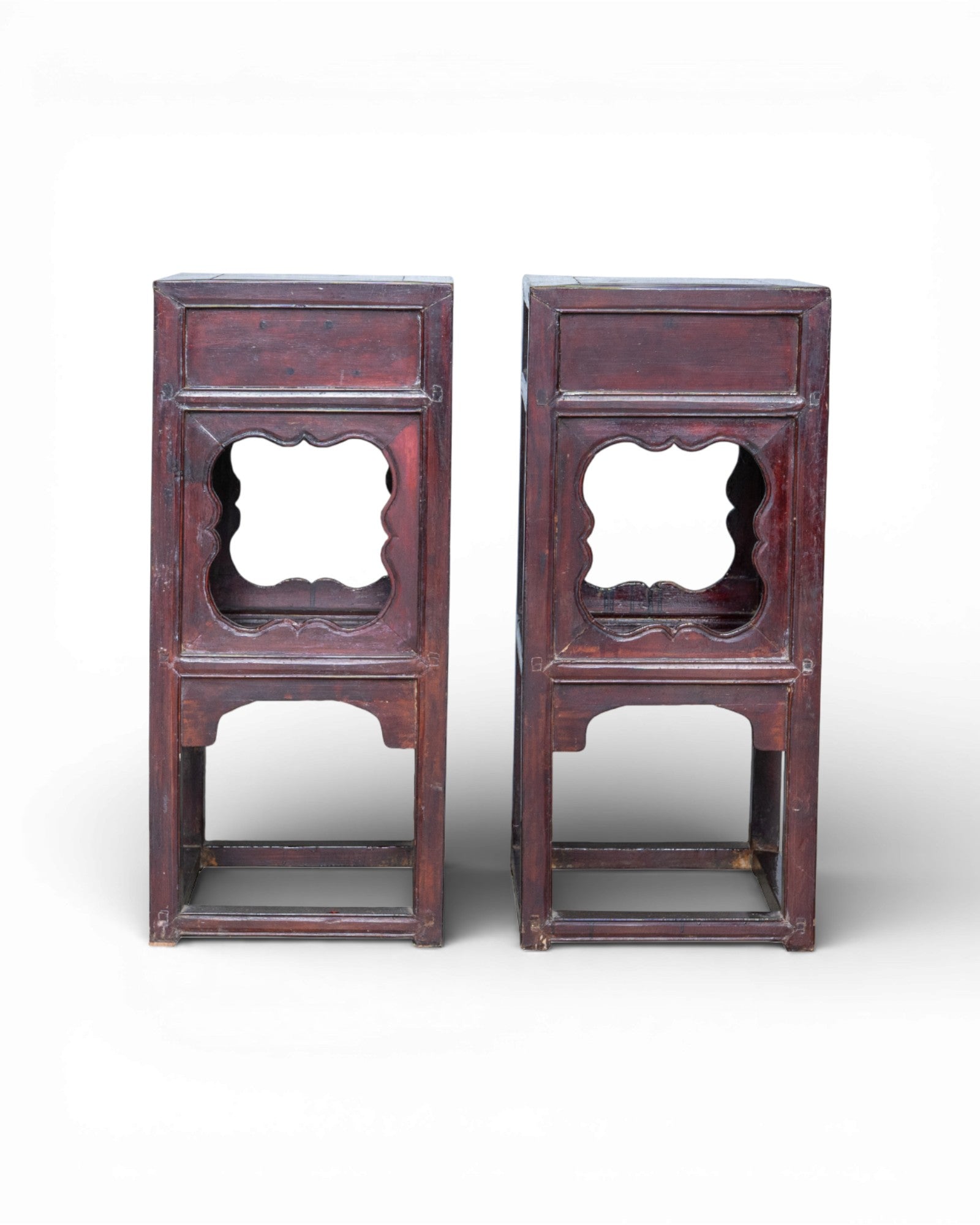 Mid - Qing Dynasty Night Stands - Set of 2 - Surround Living - 5