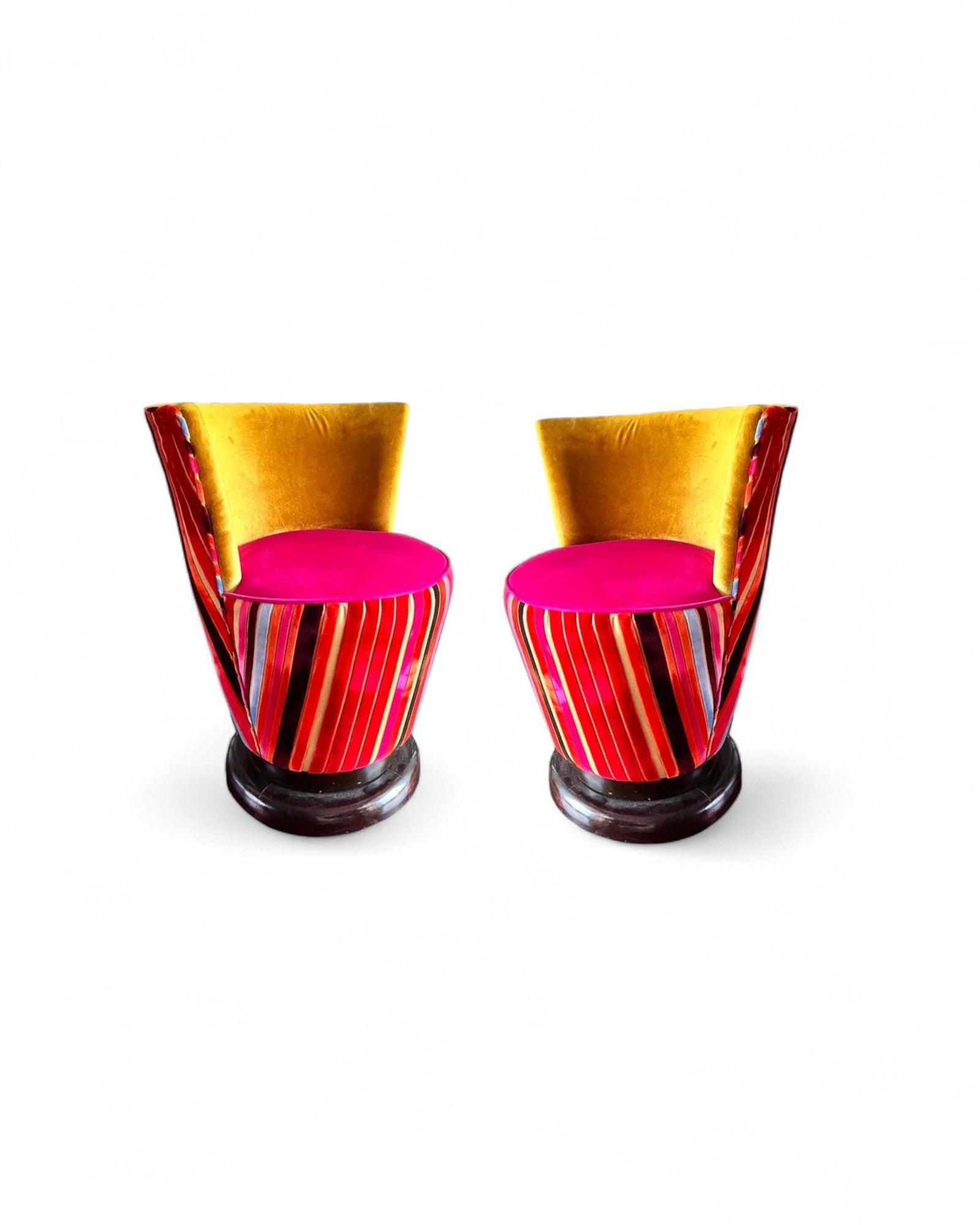 Velvet Luna Lounge Chair  set (2 pcs)