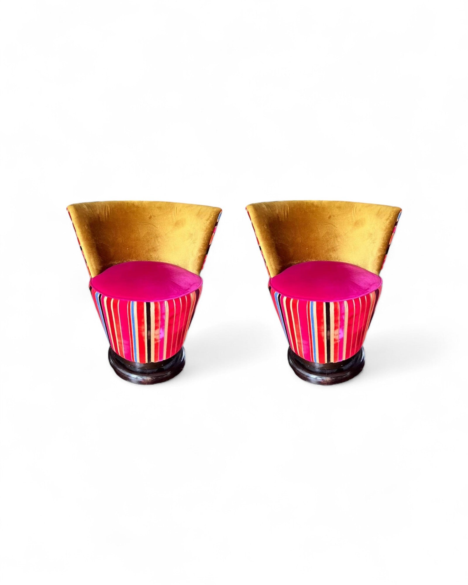 Velvet Luna Lounge Chair  set (2 pcs)