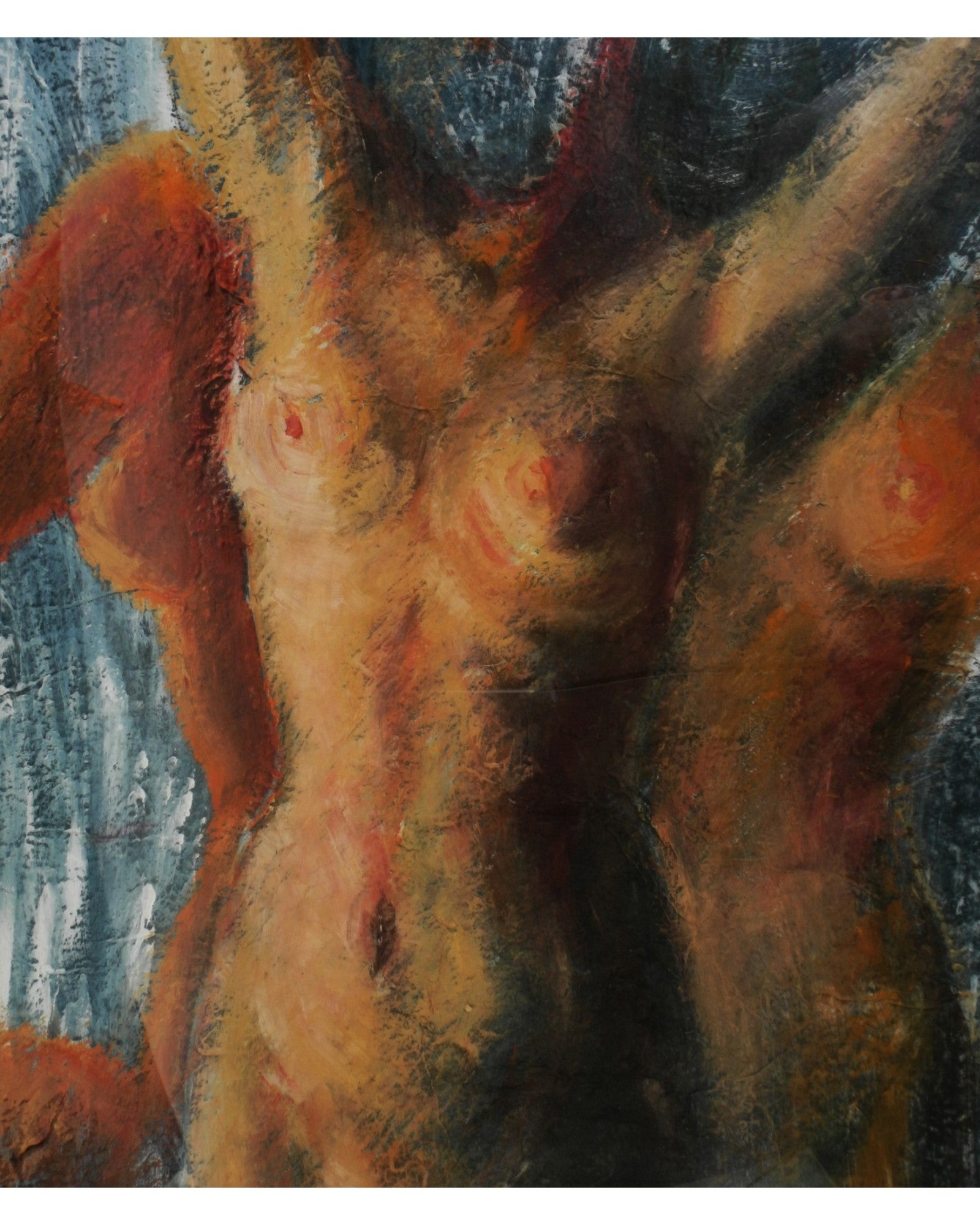 Nude 1” Drawing by Kanchali Suksamran (43 x 34cm) - Surround Living - 3
