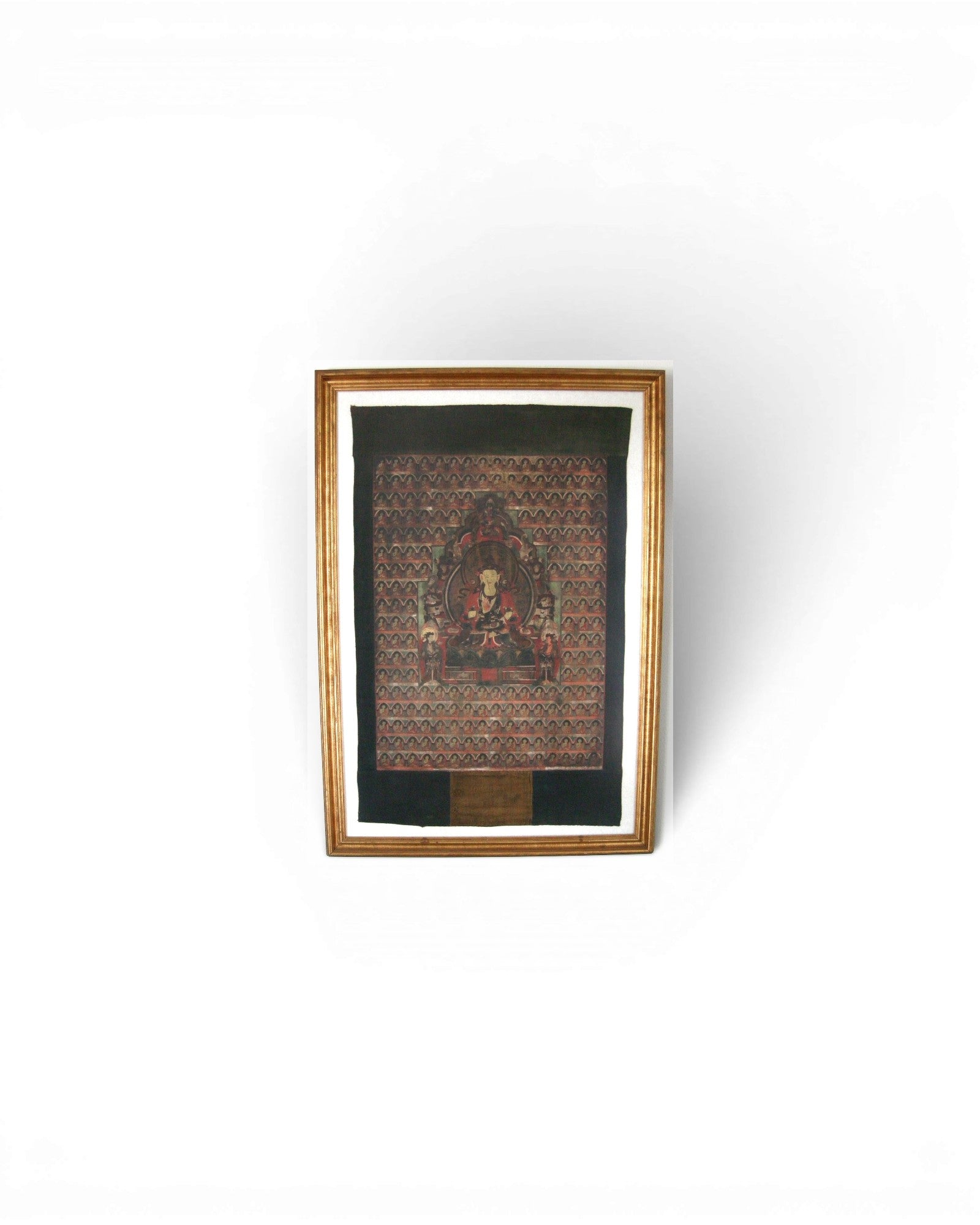 Antique Tibetan Thangka of One of the Five Jinas (89 x 60cm) - Surround Living - 1