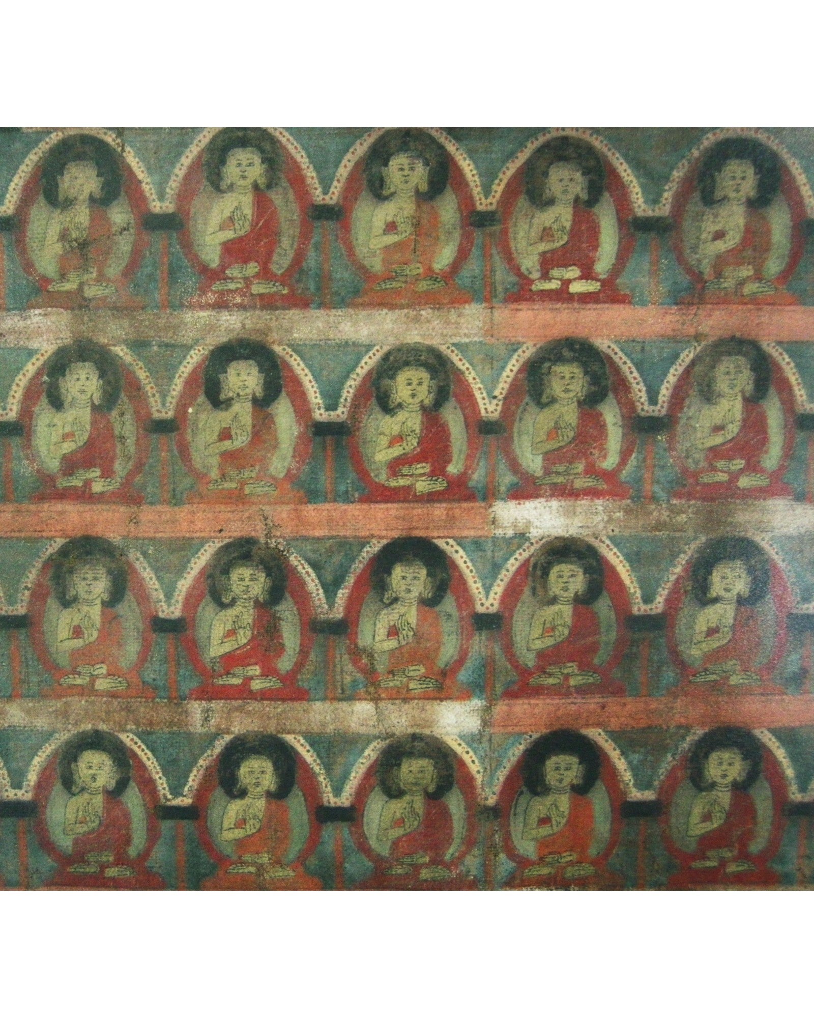 Antique Tibetan Thangka of One of the Five Jinas (89 x 60cm) - Surround Living - 6