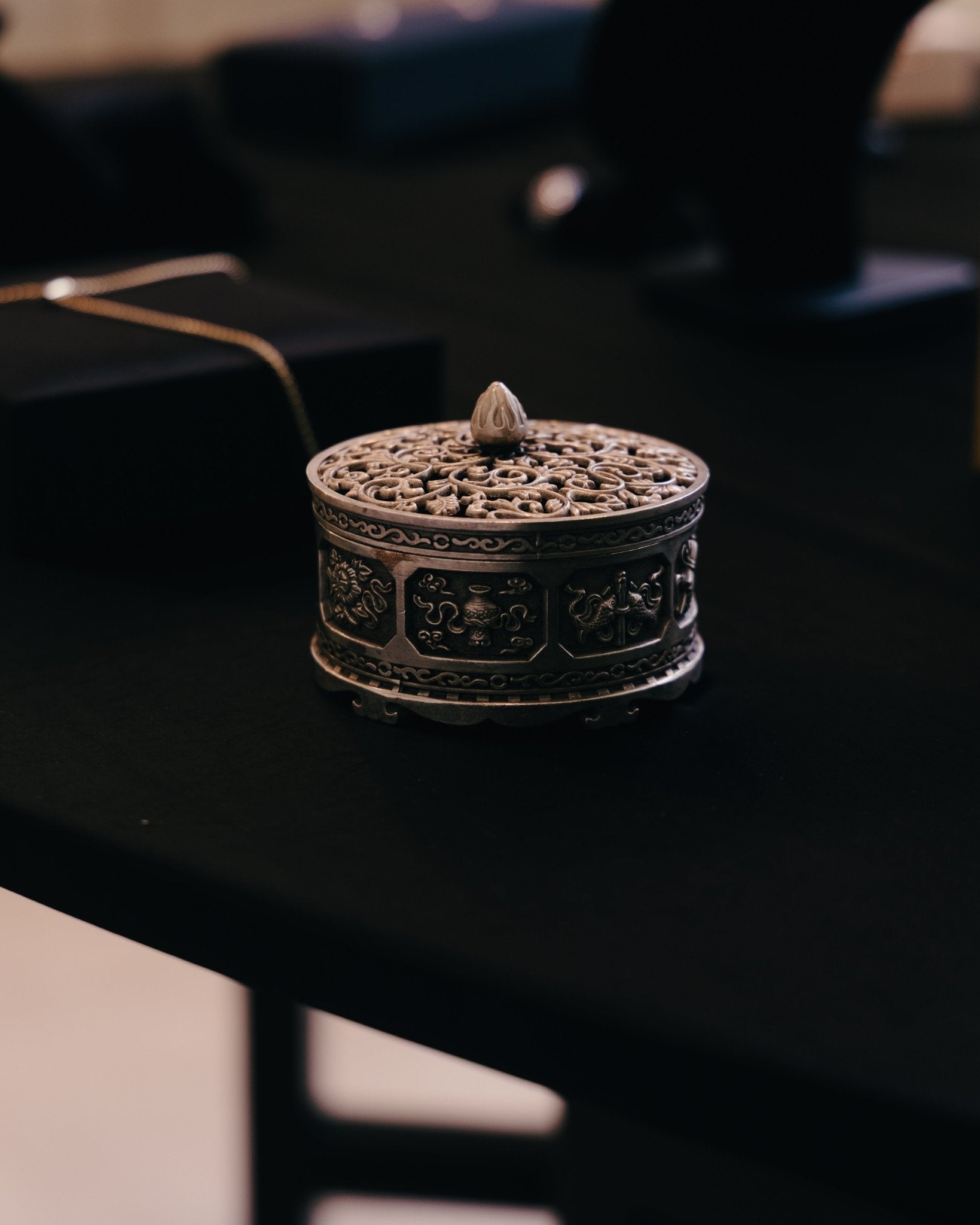 Eight Auspicious Symbols Incense Burner - Surround Living - 3