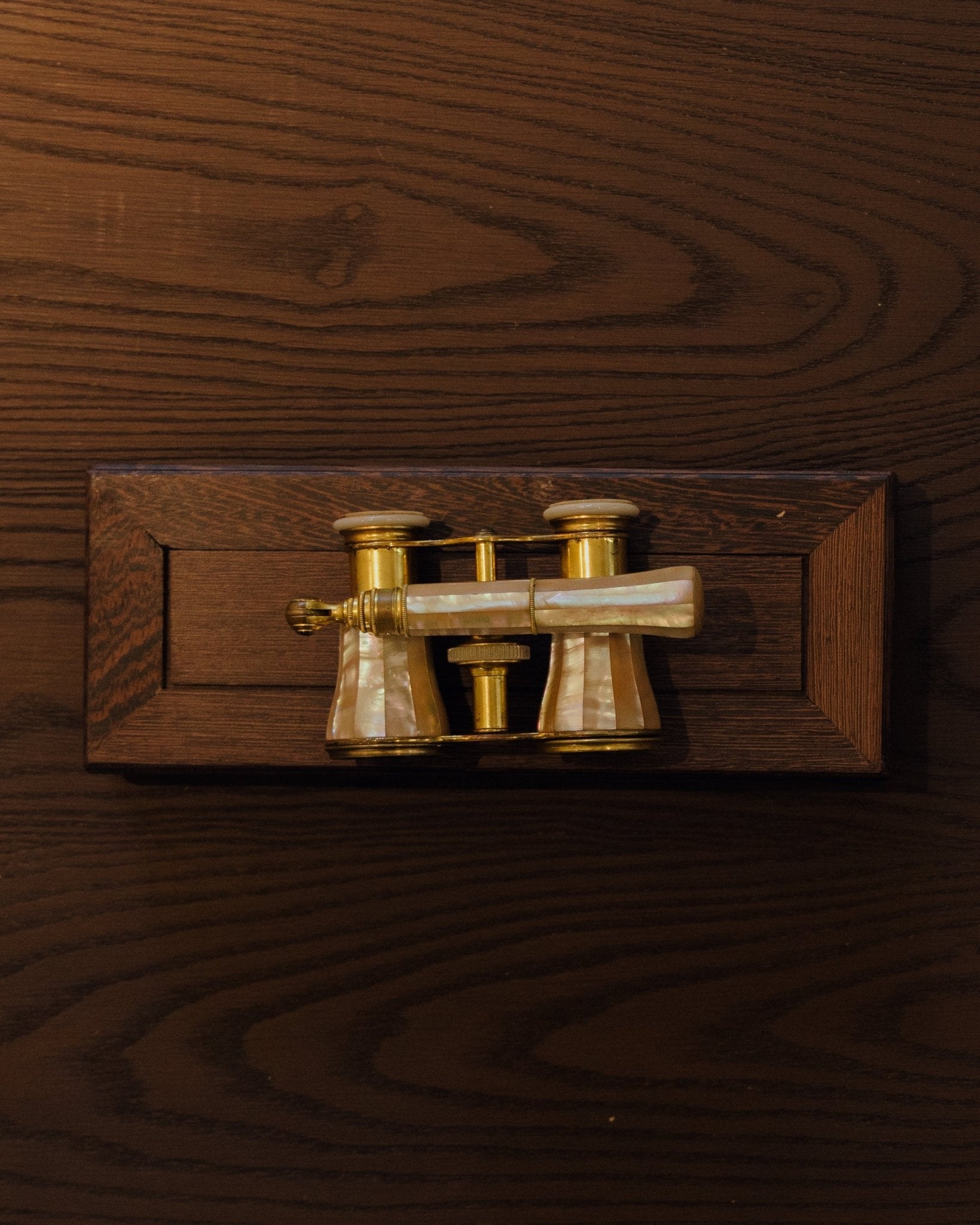 Mother - of - Pearl Opera Glasses 19th Century - With Makers Mark - Surround Living - 3