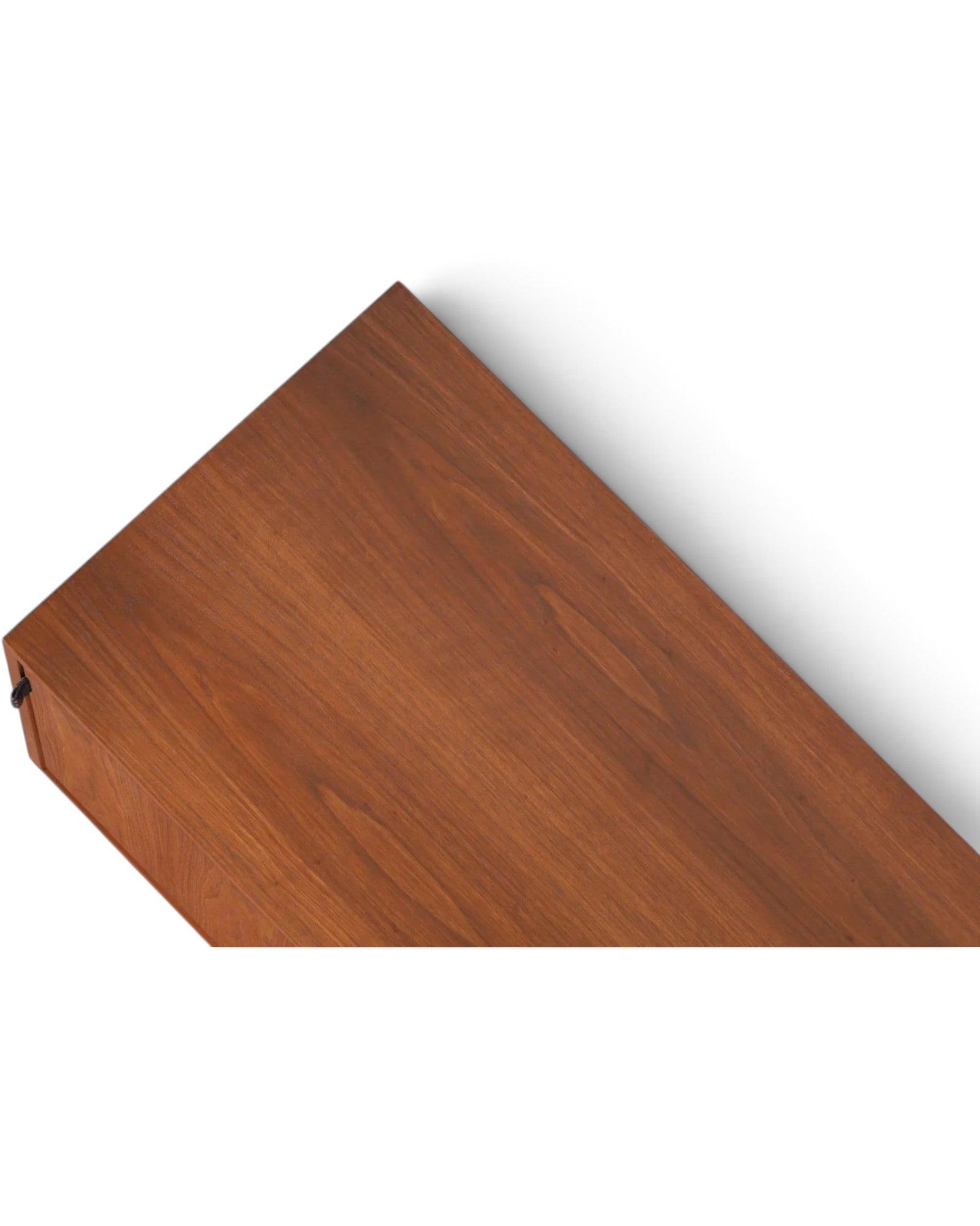 Mid-Century Modern Walnut and Chrome Credenza by Florence Knoll