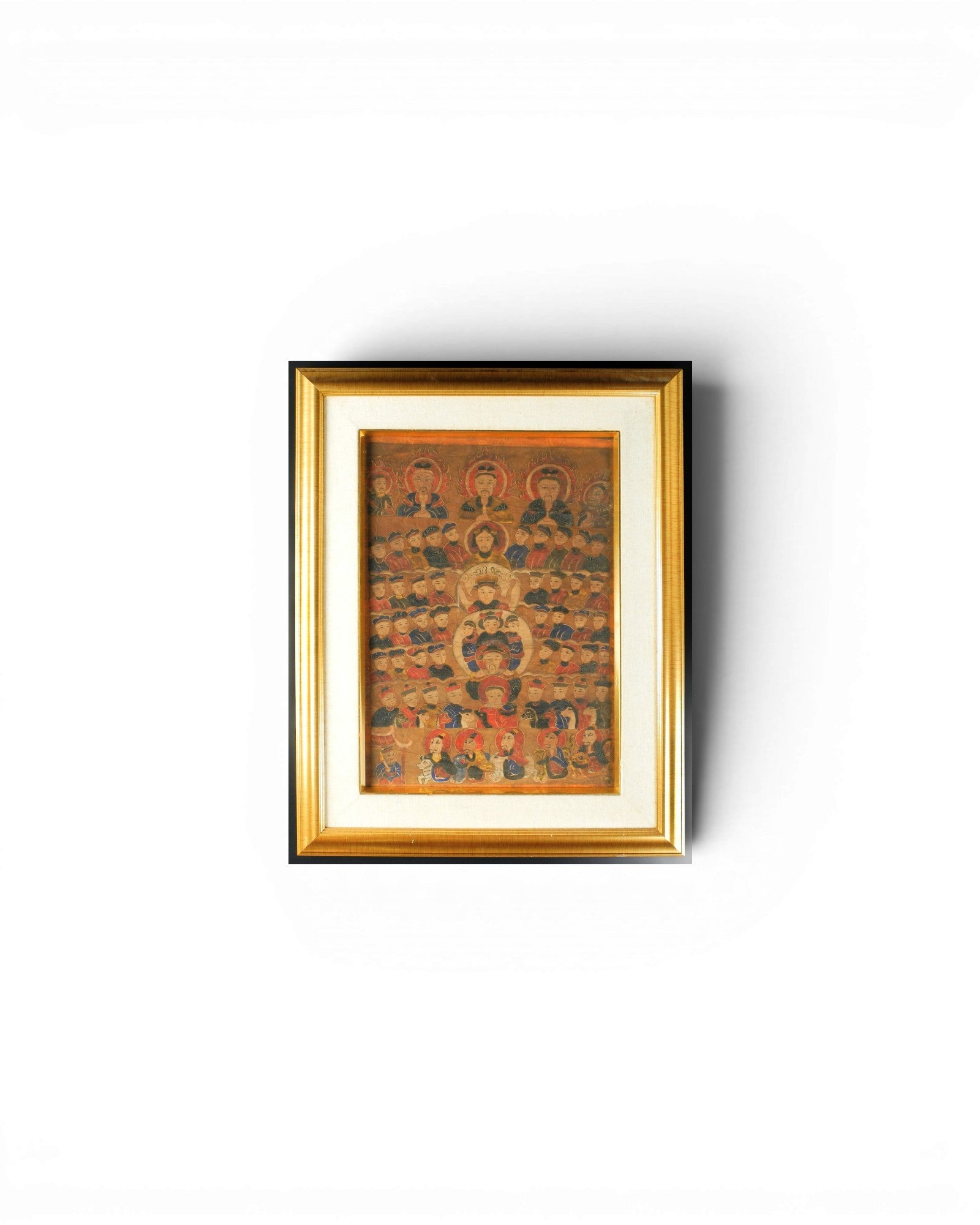 Framed Taoist Painting of Tzu Tsong, The Ancestors (47 x 59cm) - Surround Living - 1