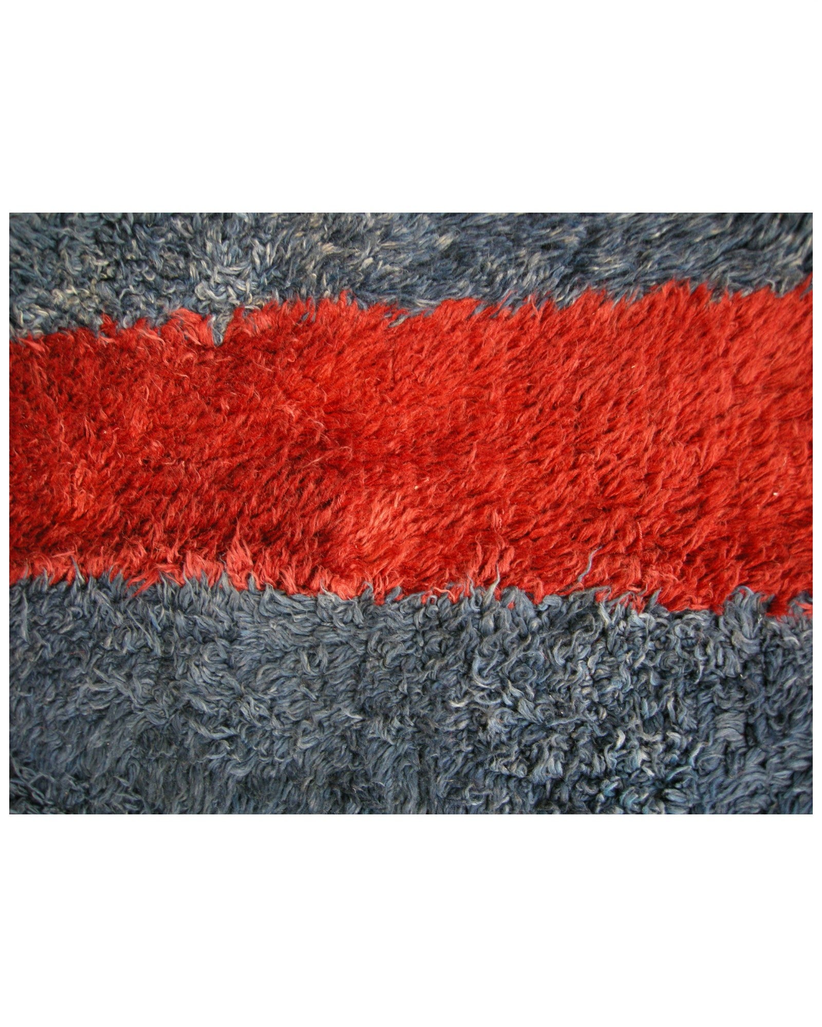 Nomadic Qataghan–Badakhshan Shaggy Tribal Carpet | 93 x 290cm